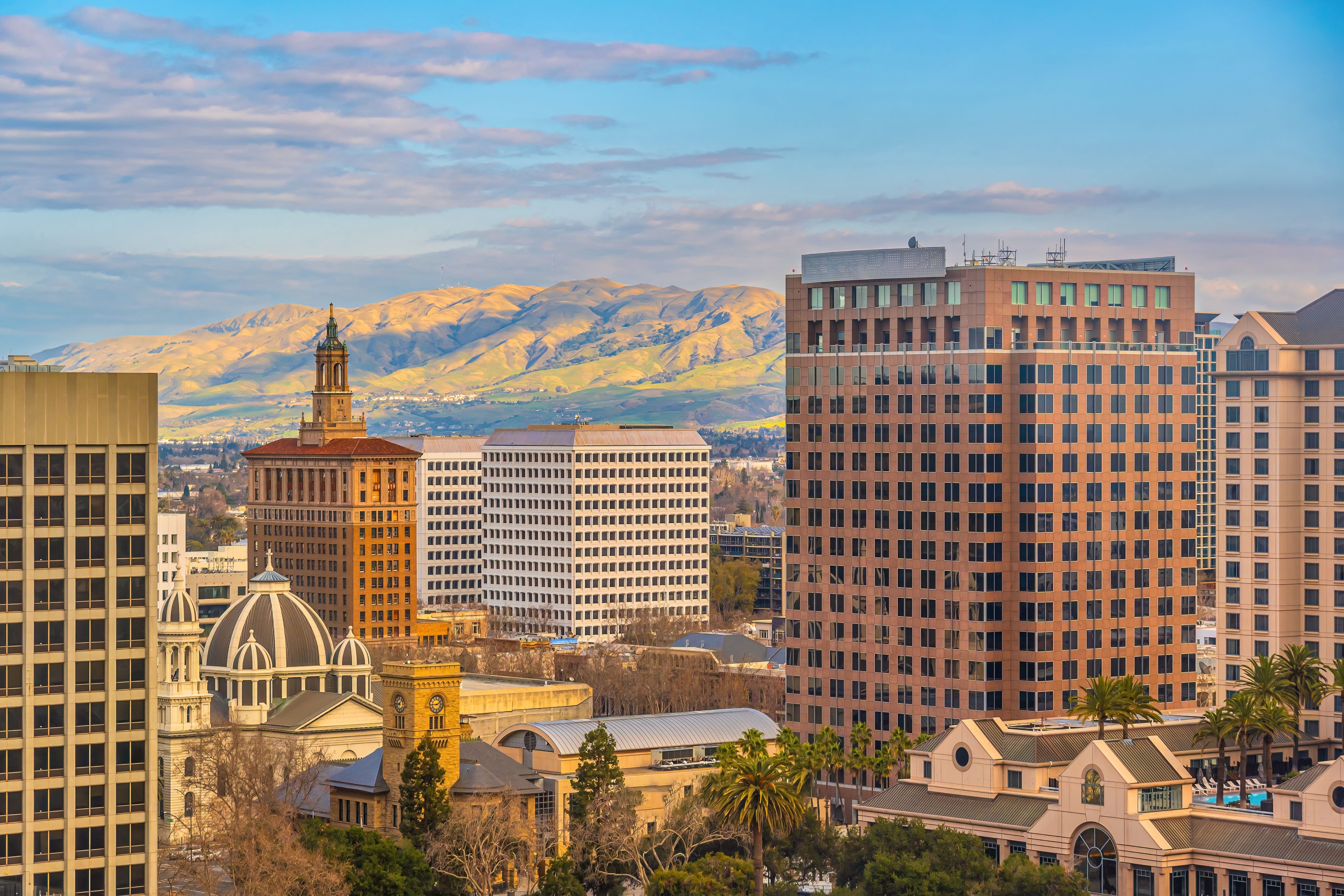 san jose skyline