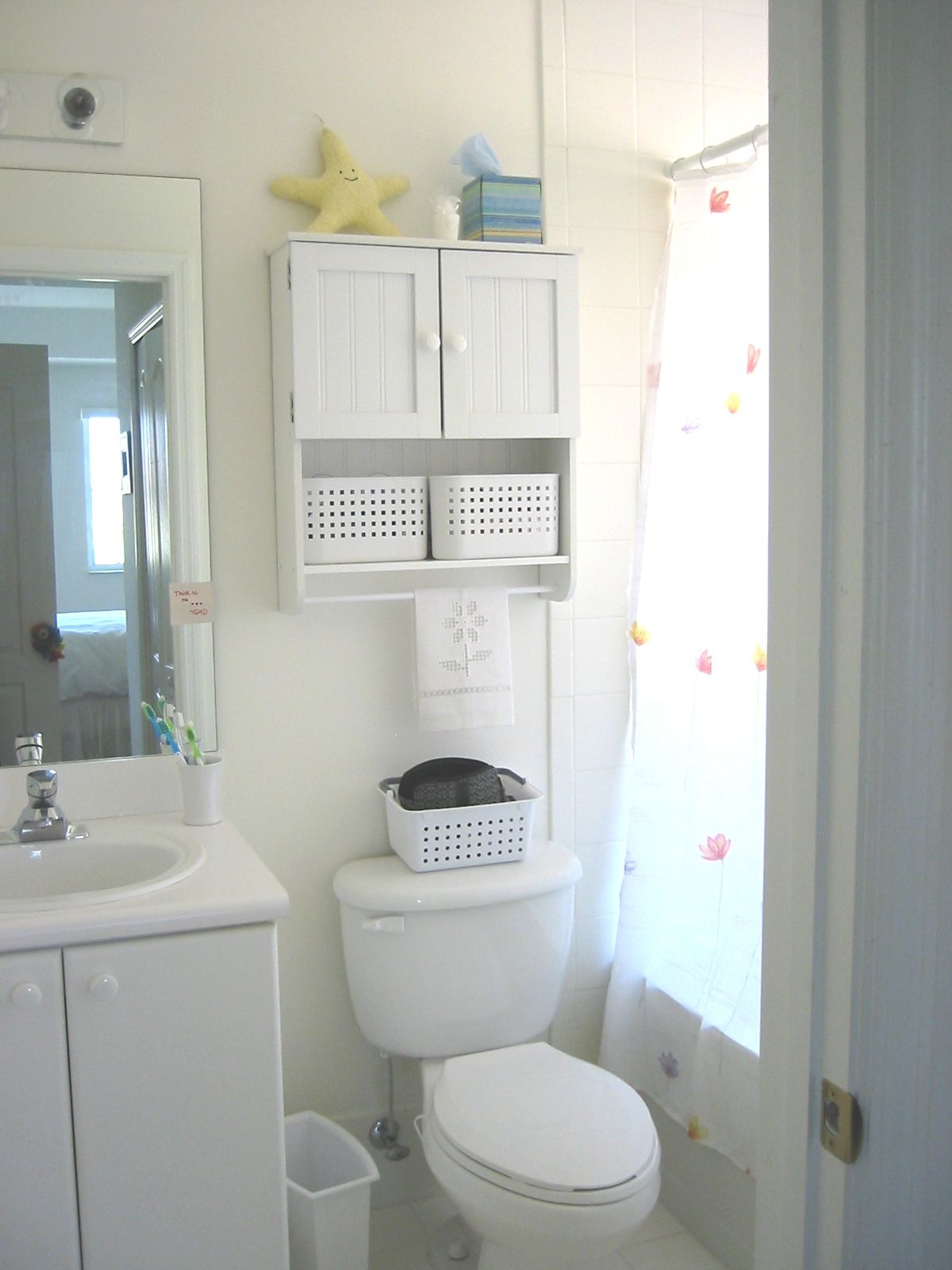 small bathroom storage