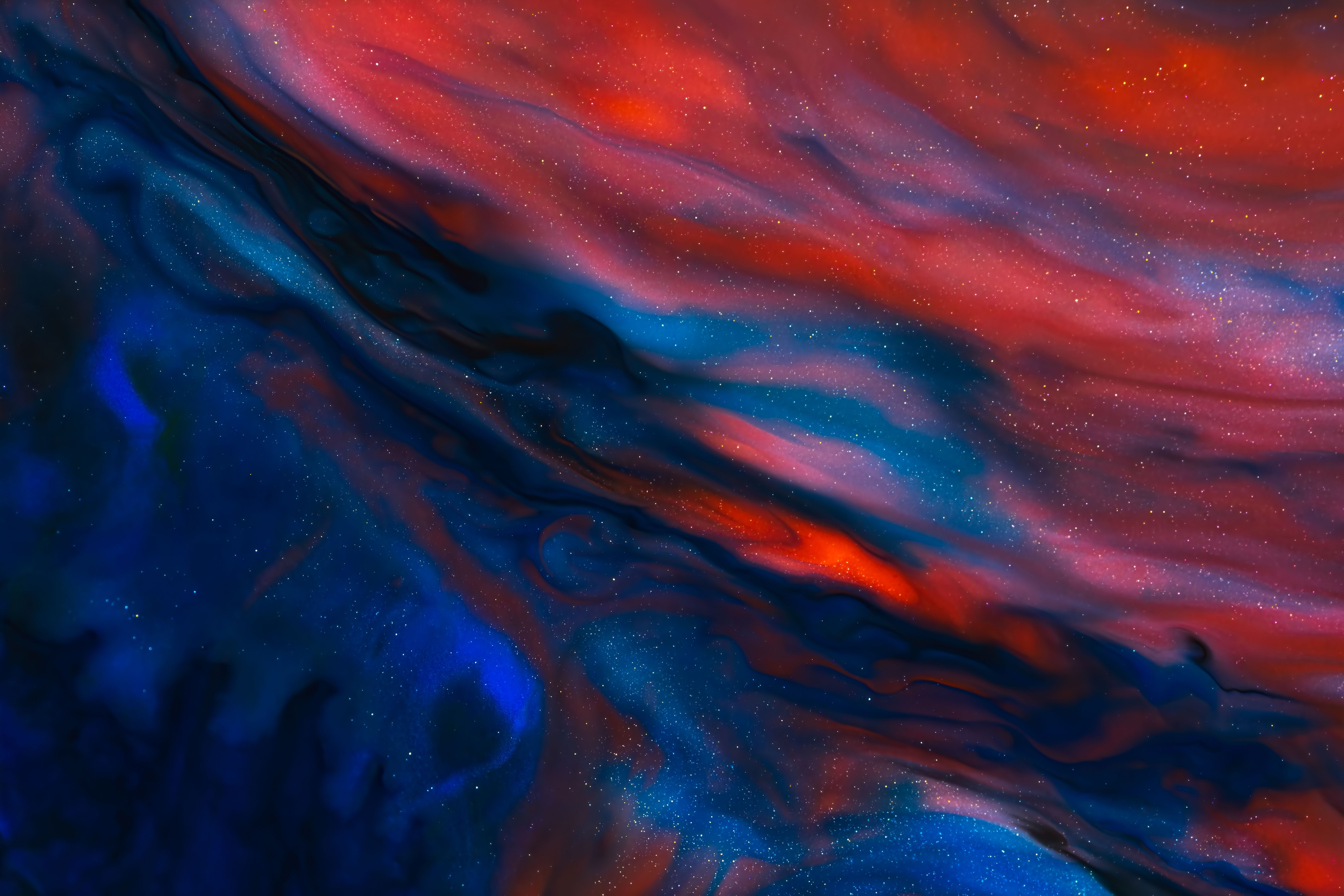 abstract resin art