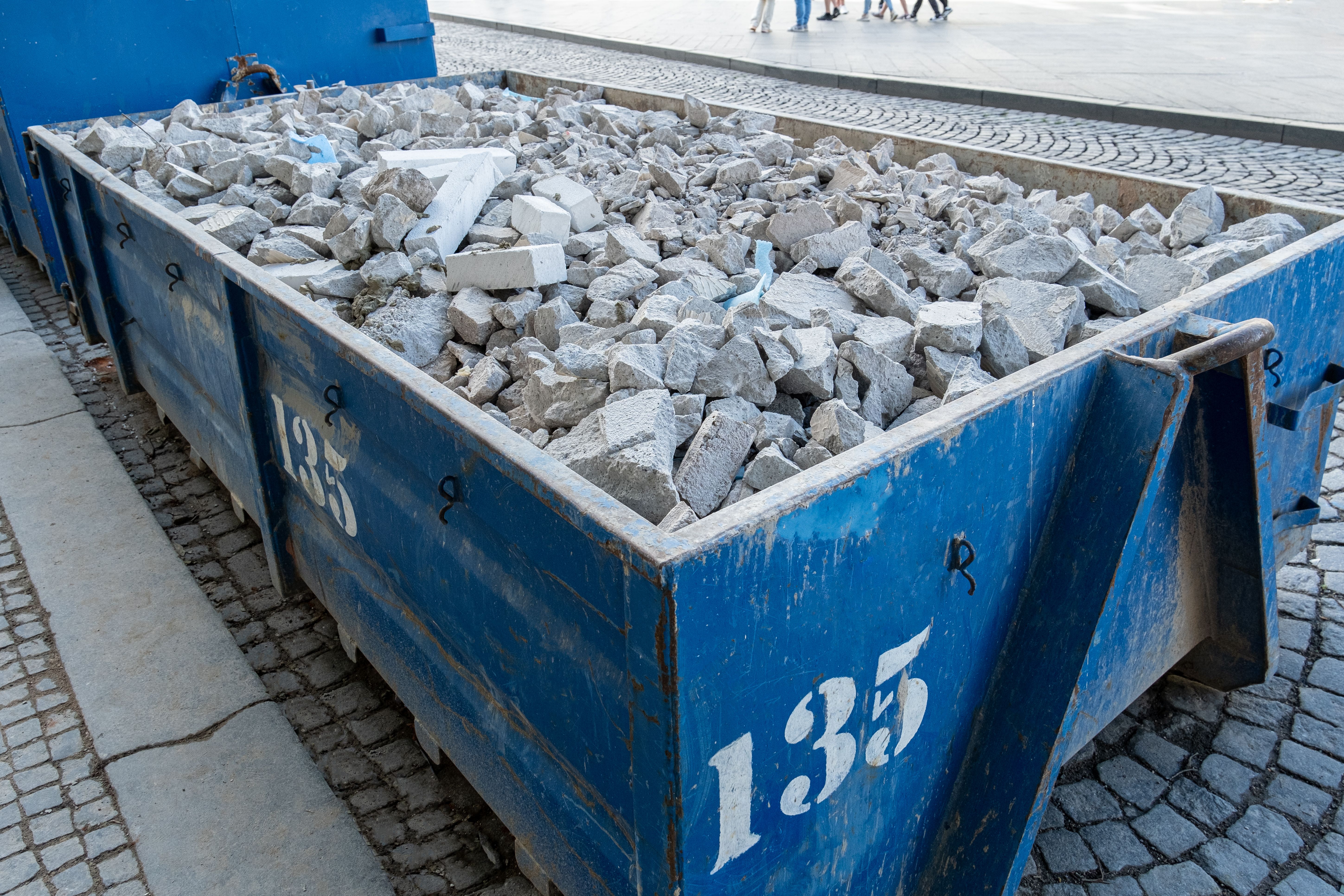 construction debris