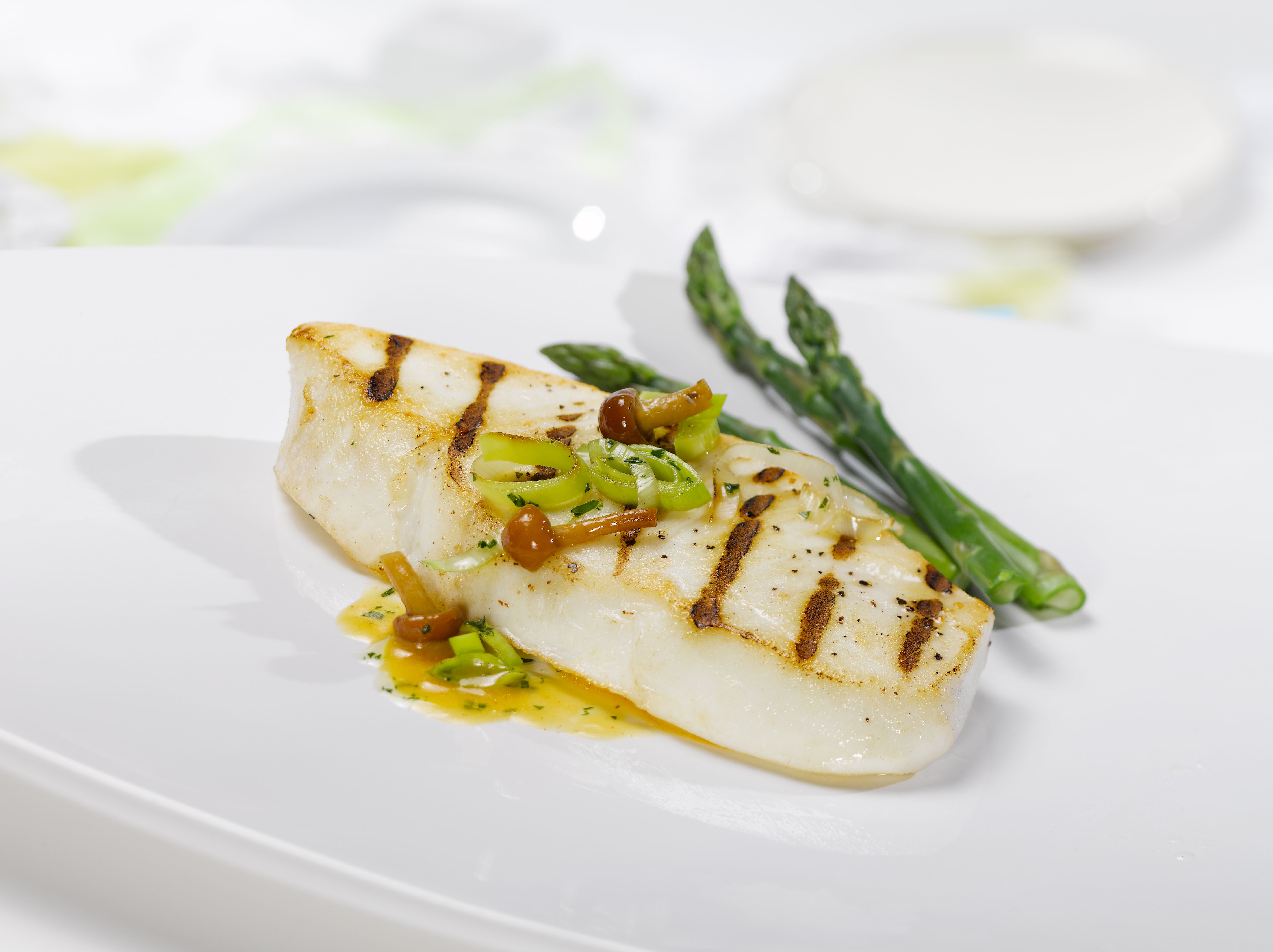 grilled halibut