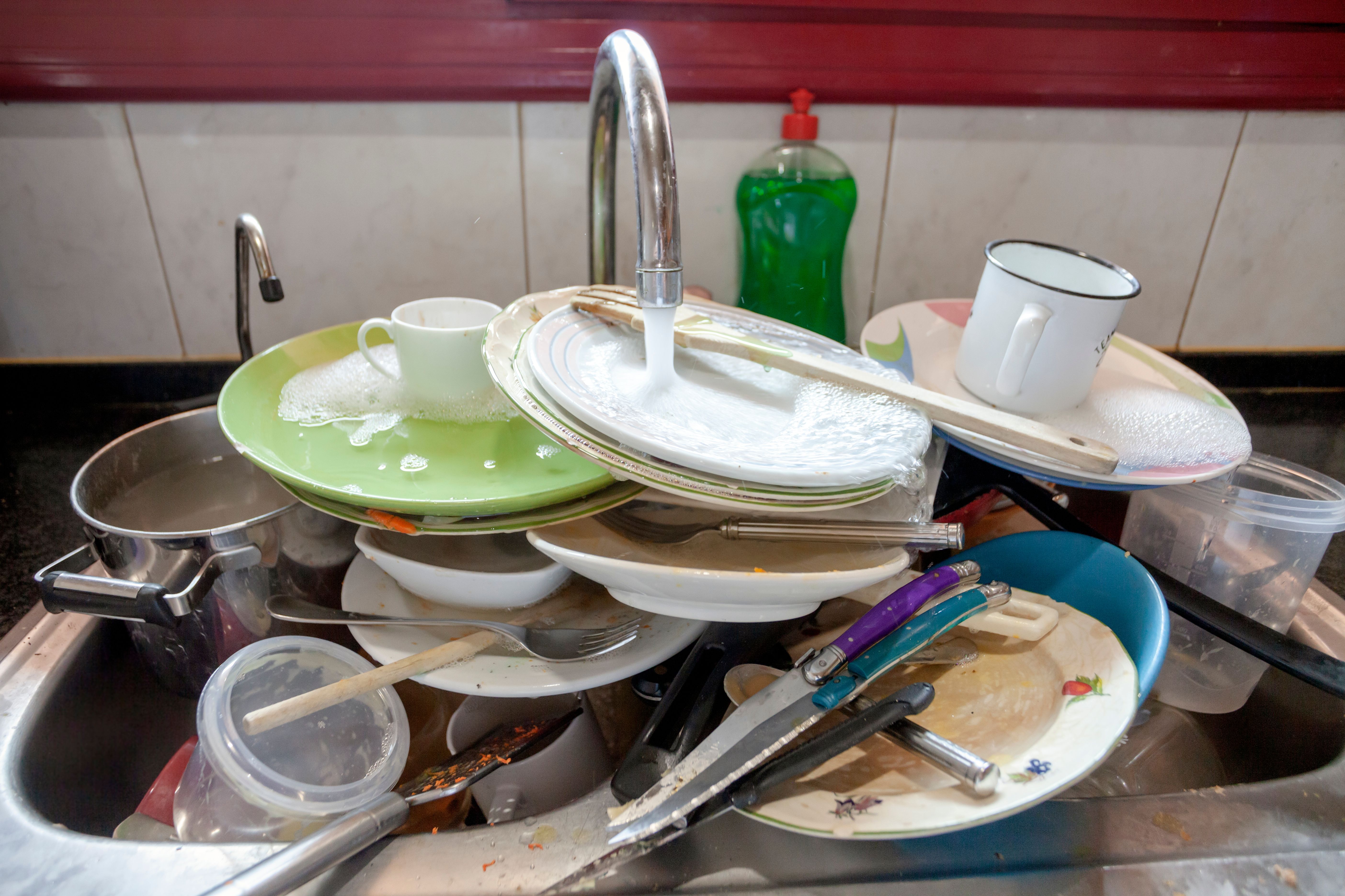dirty dishes