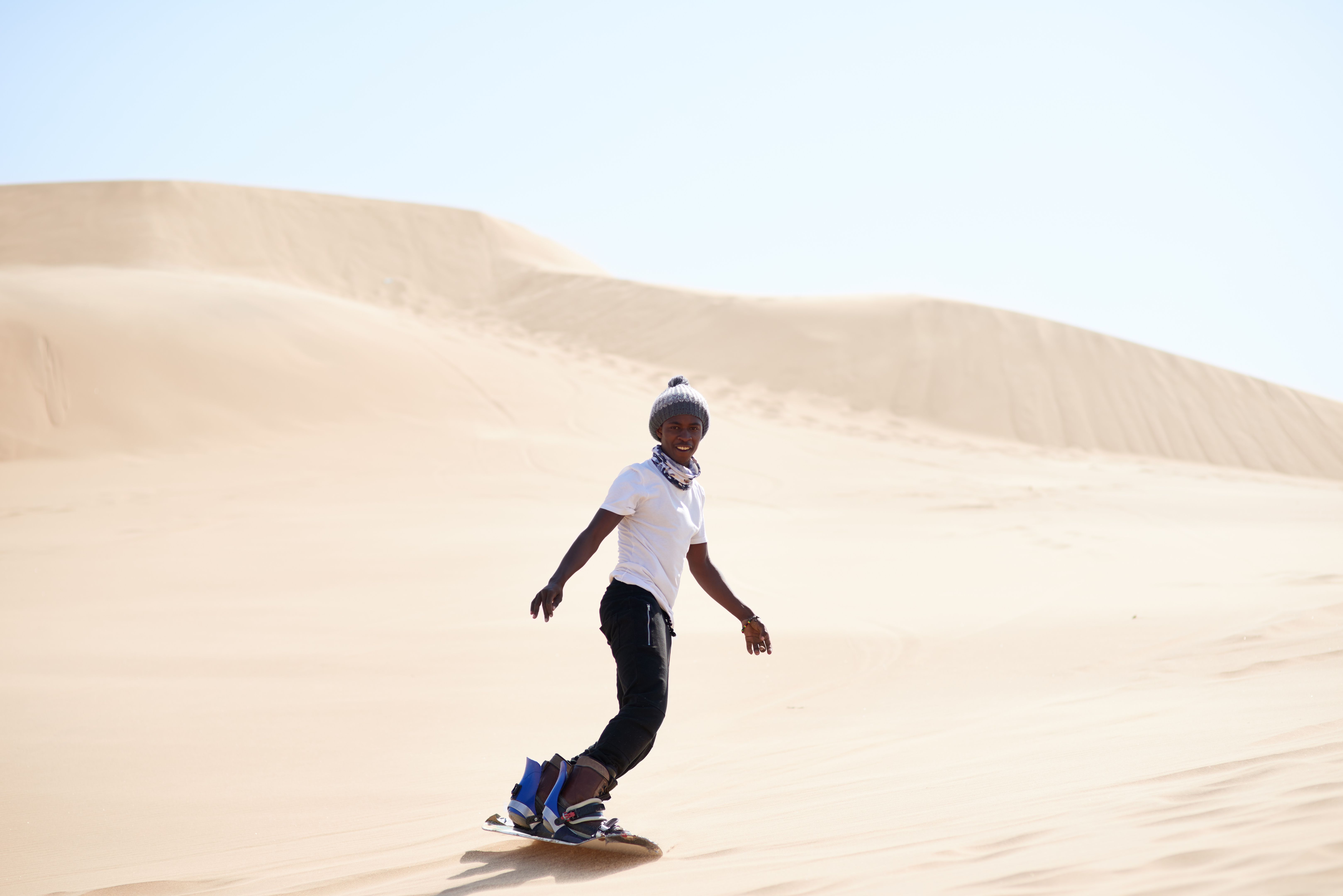 sandboarding