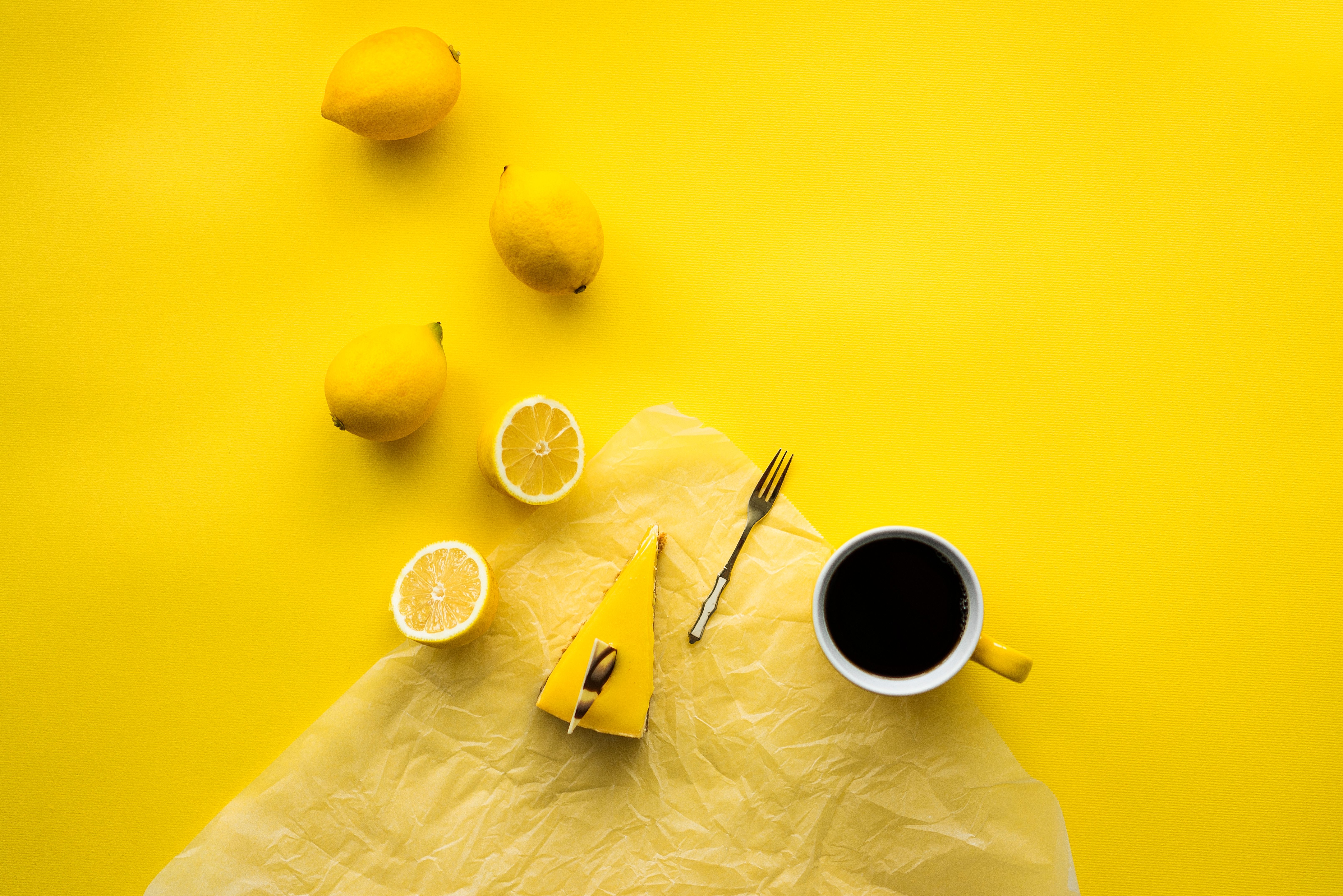 lemons on table