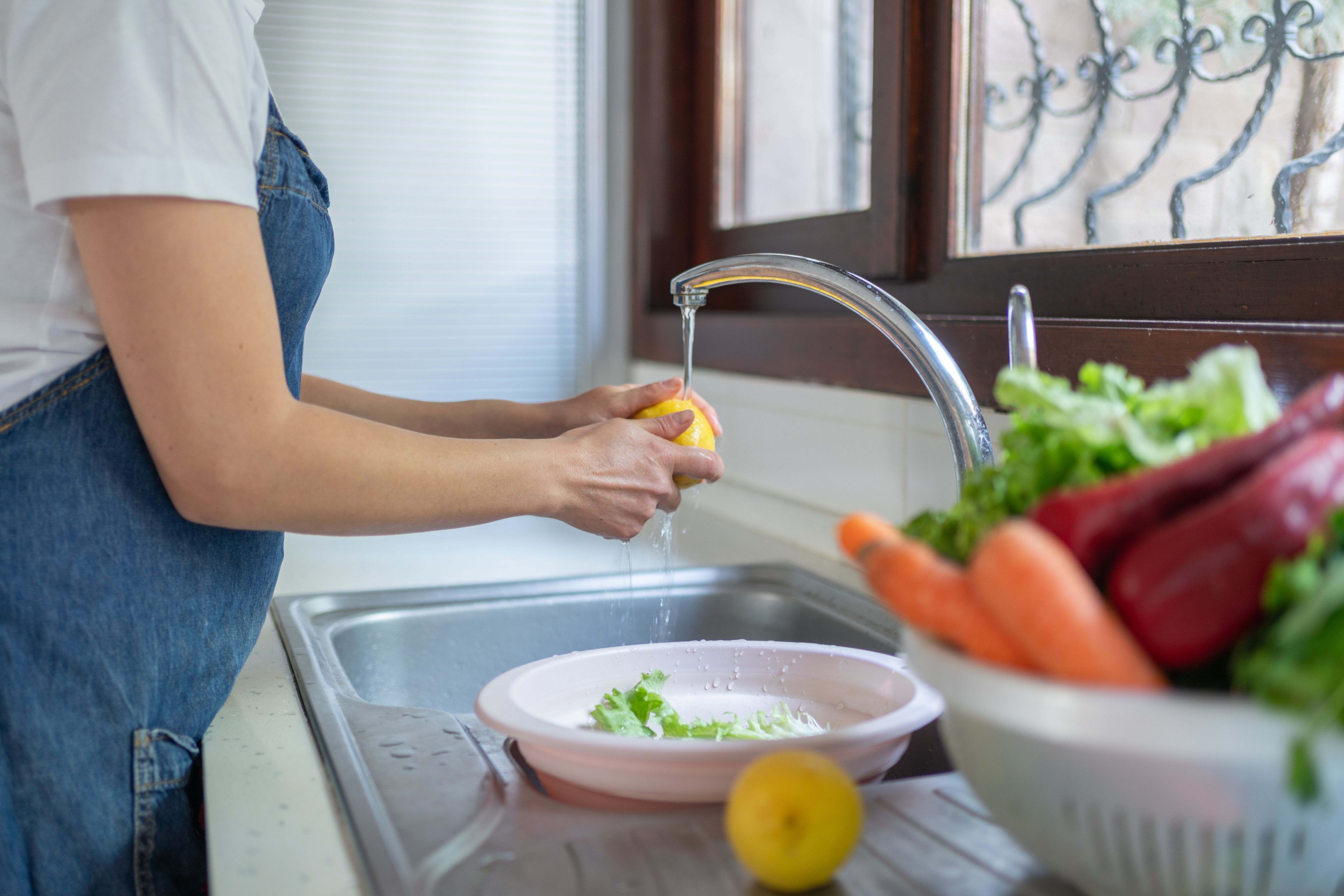 apron washing