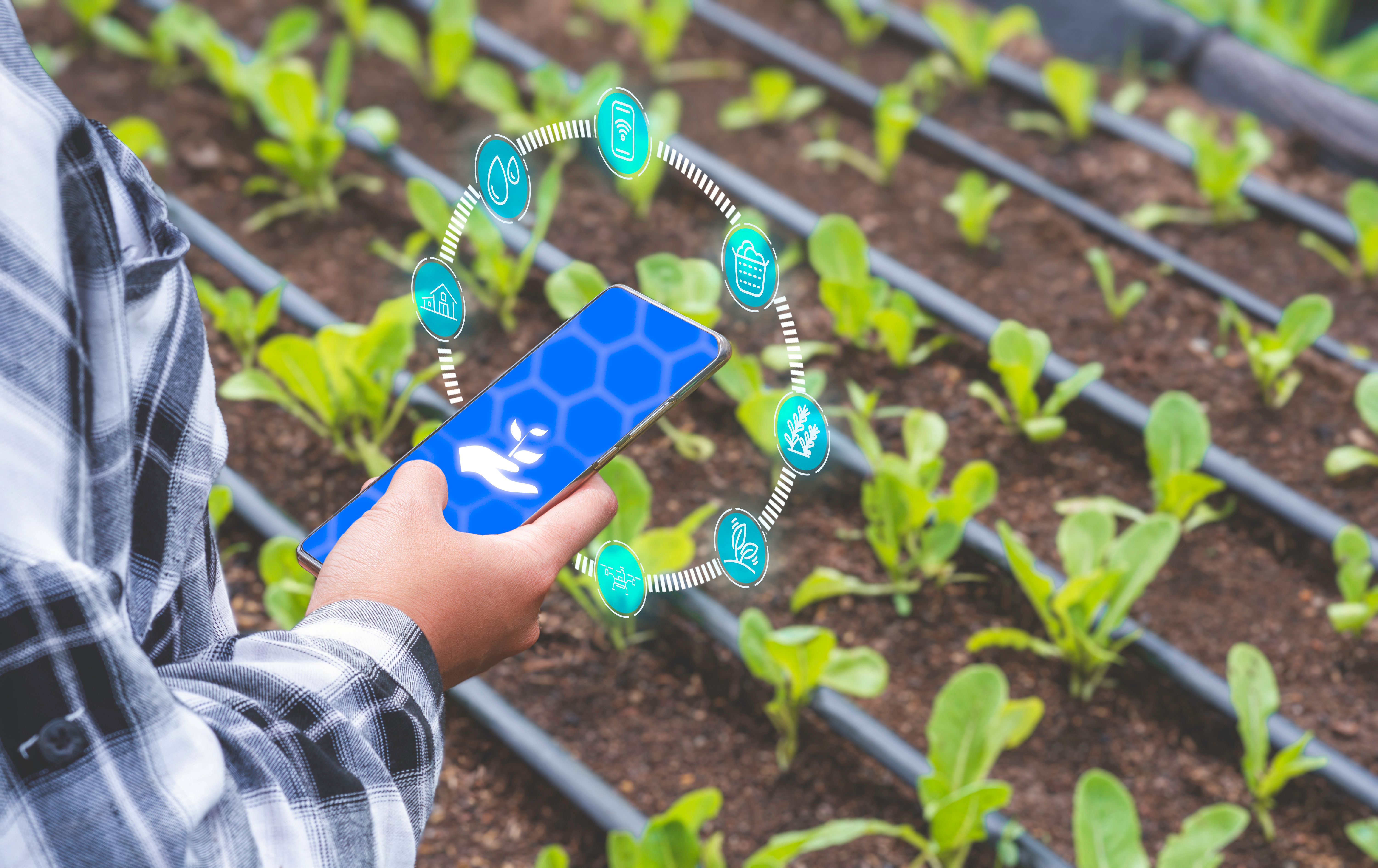 smartphone app irrigation