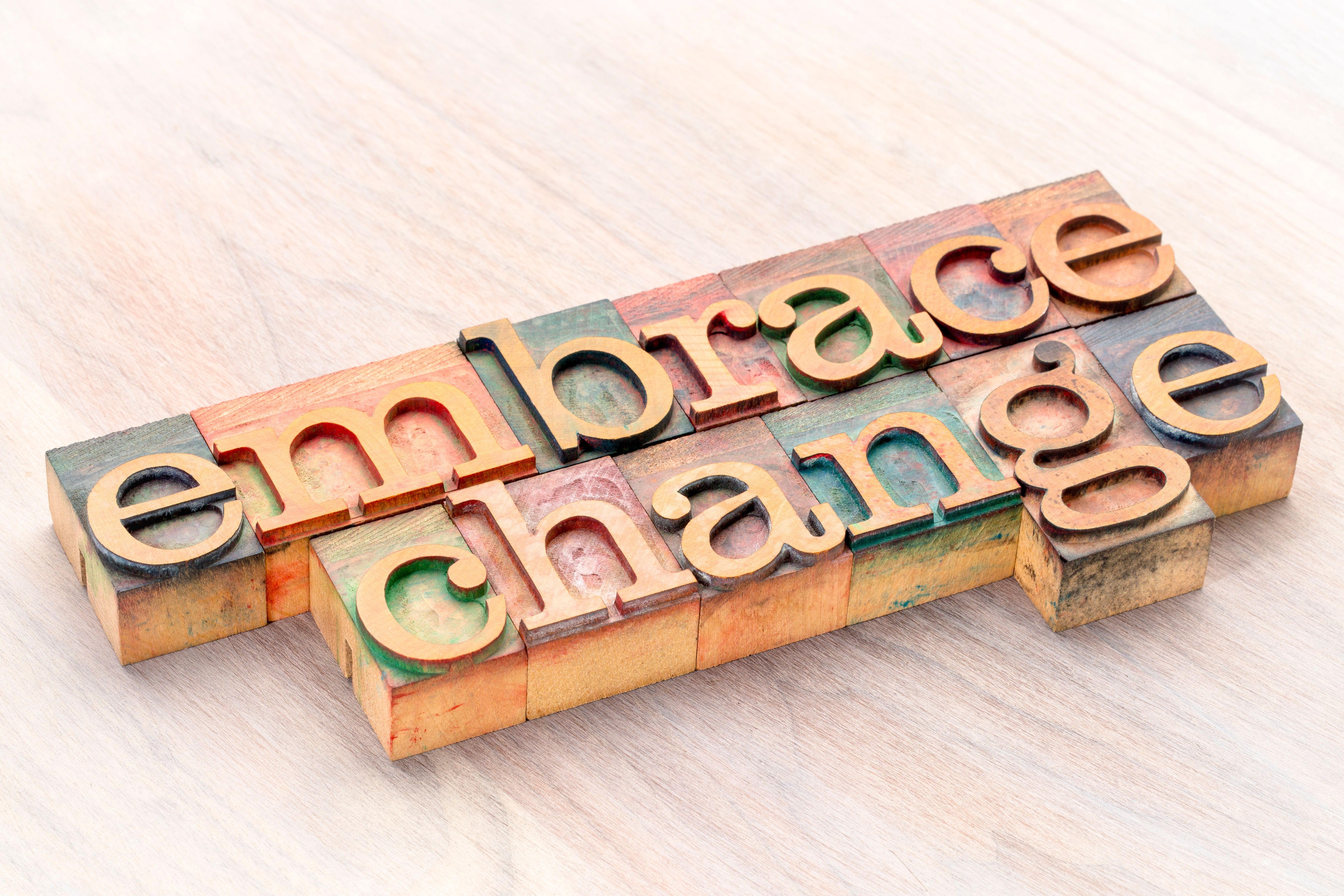 embracing change