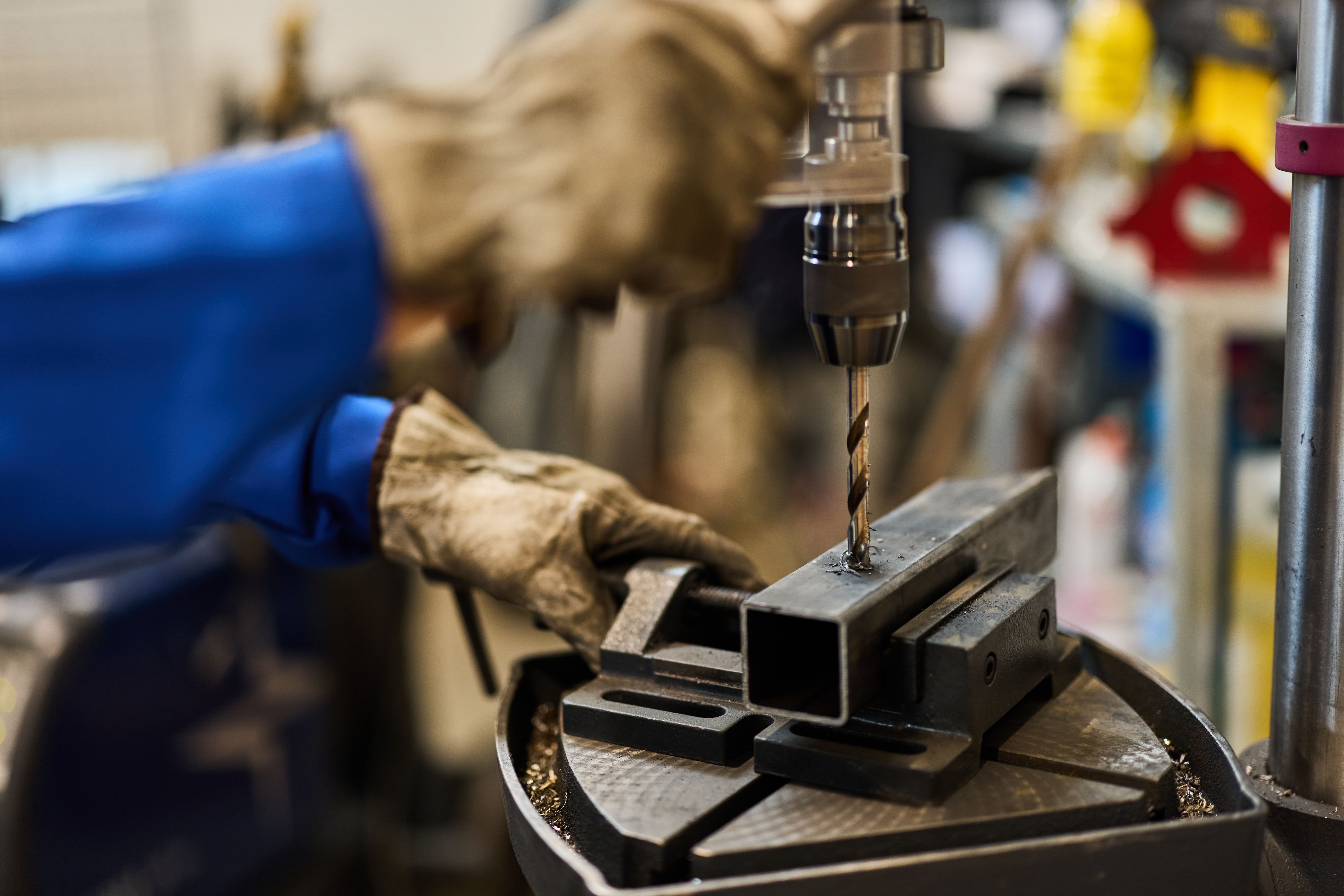 drilling metal