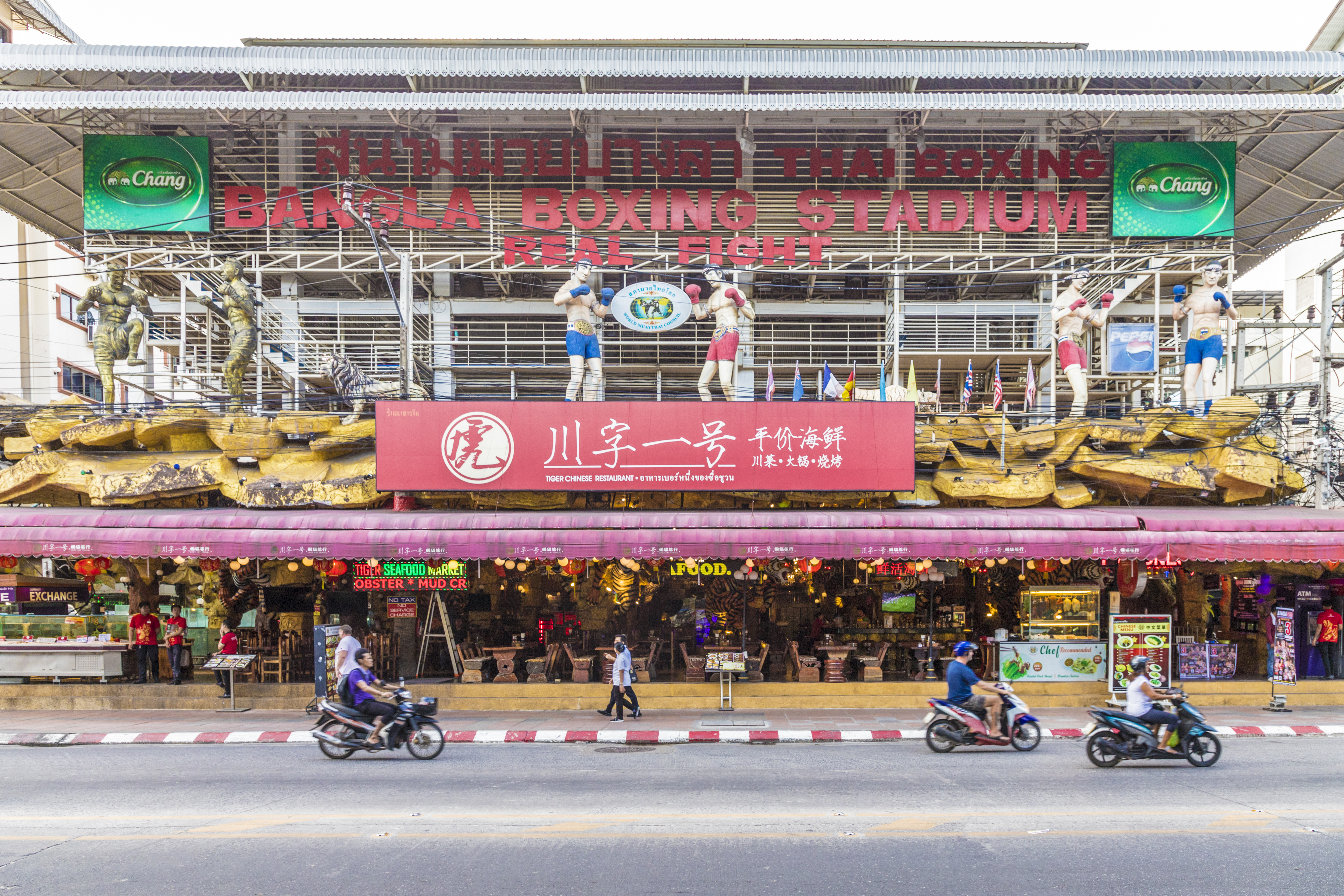 The Bangla Boxing Stadium in Patong, Thailnd