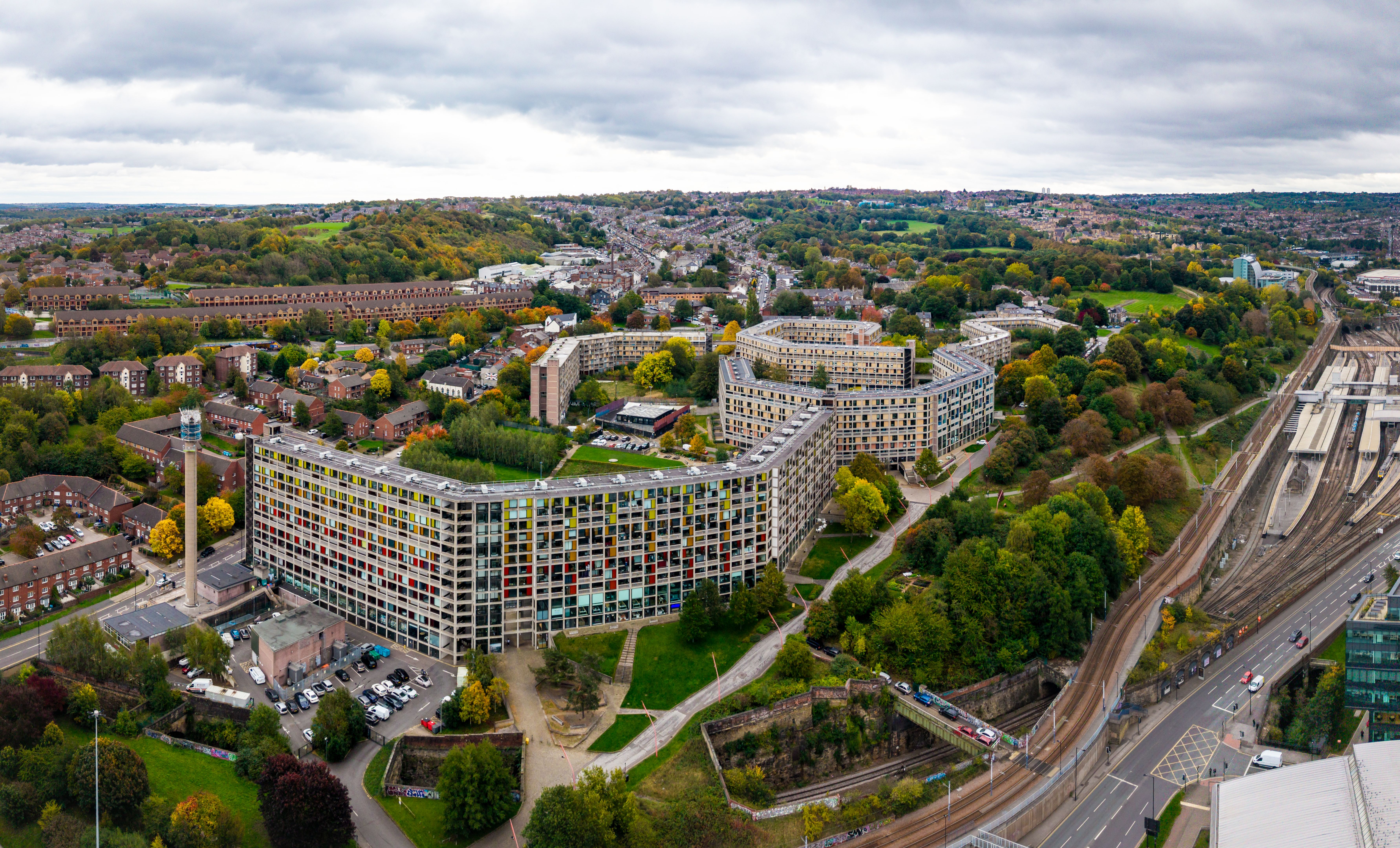 cityscape Sheffield