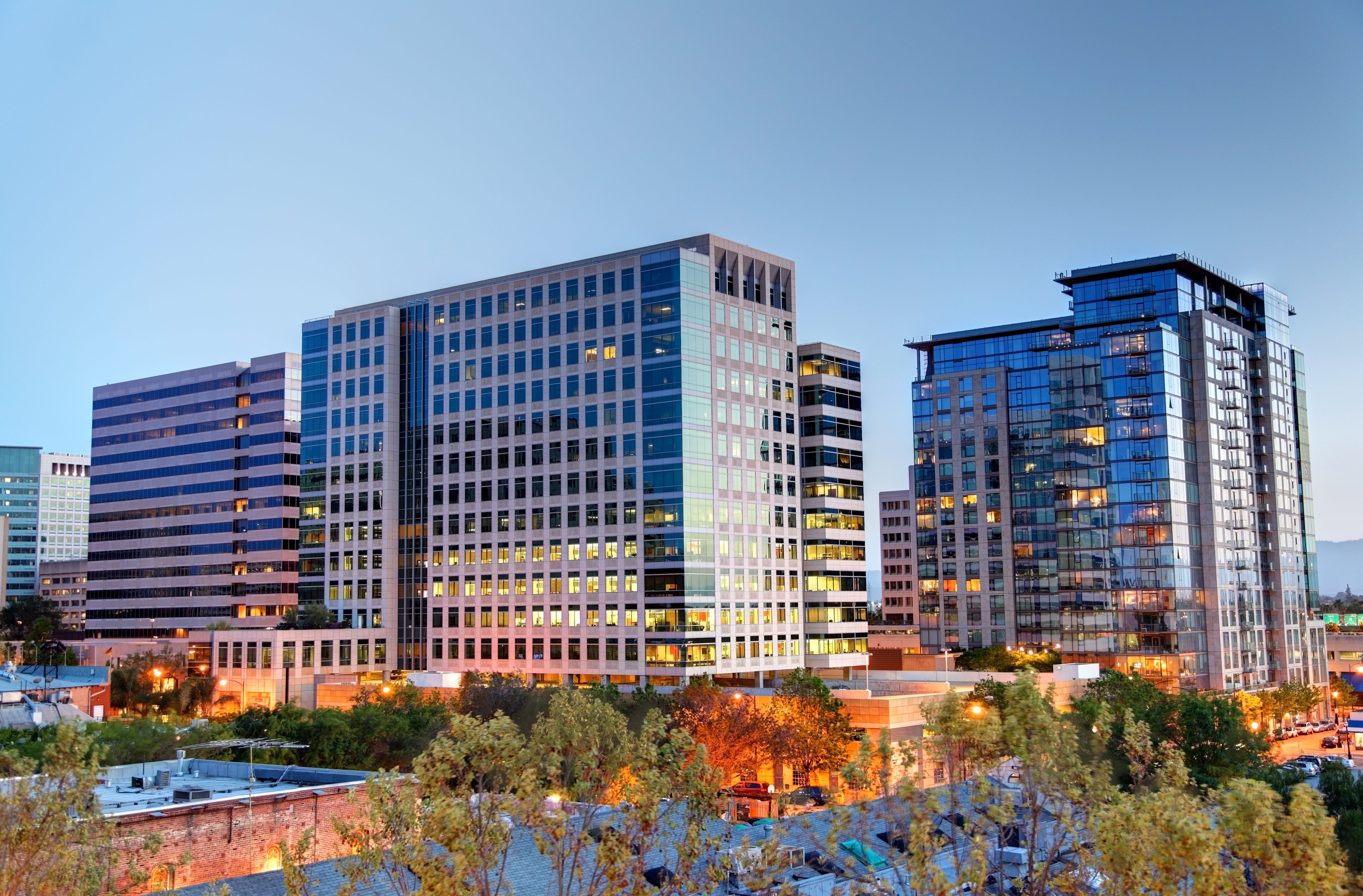 Silicon Valley skyline