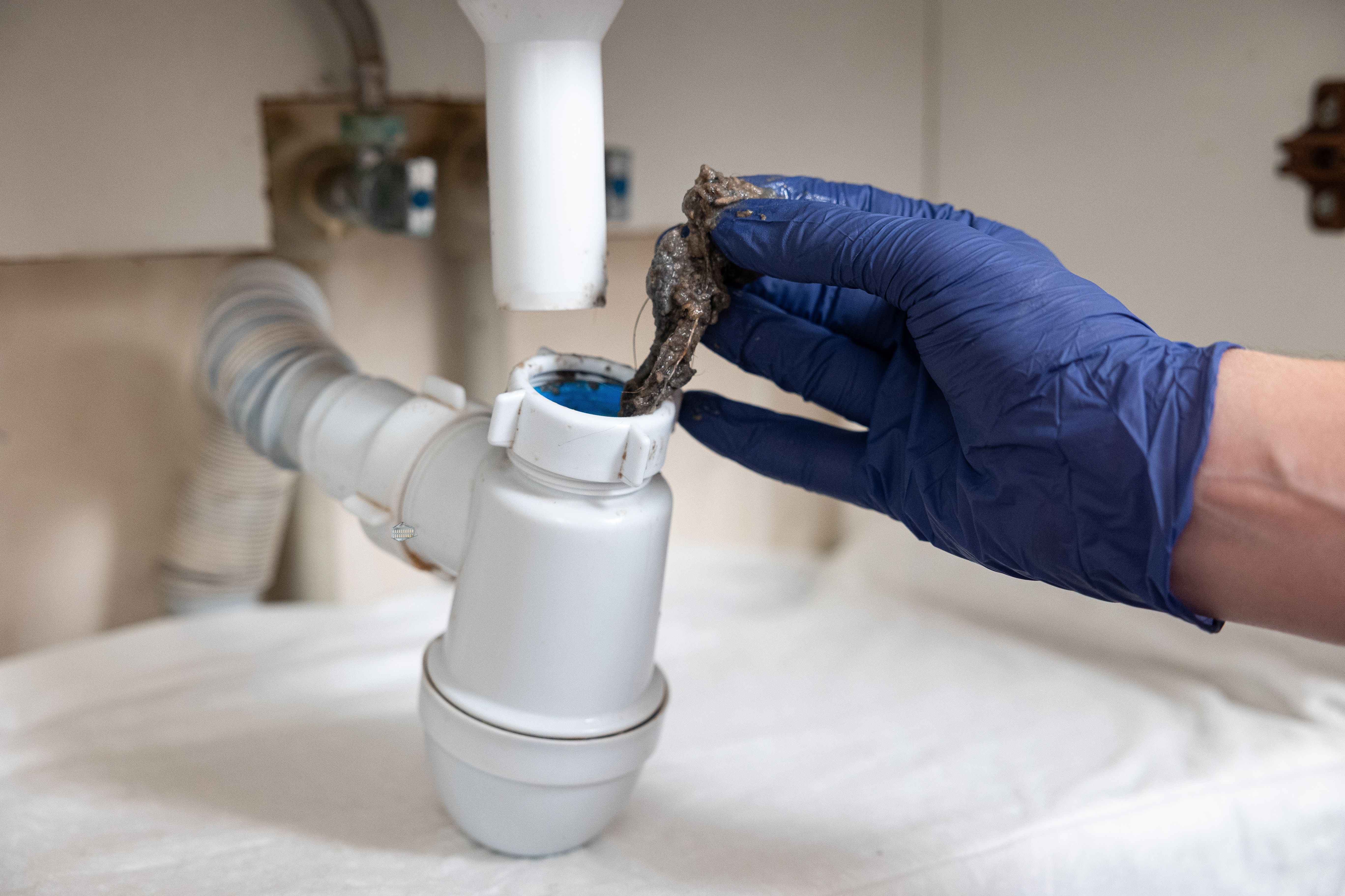 clogged drain