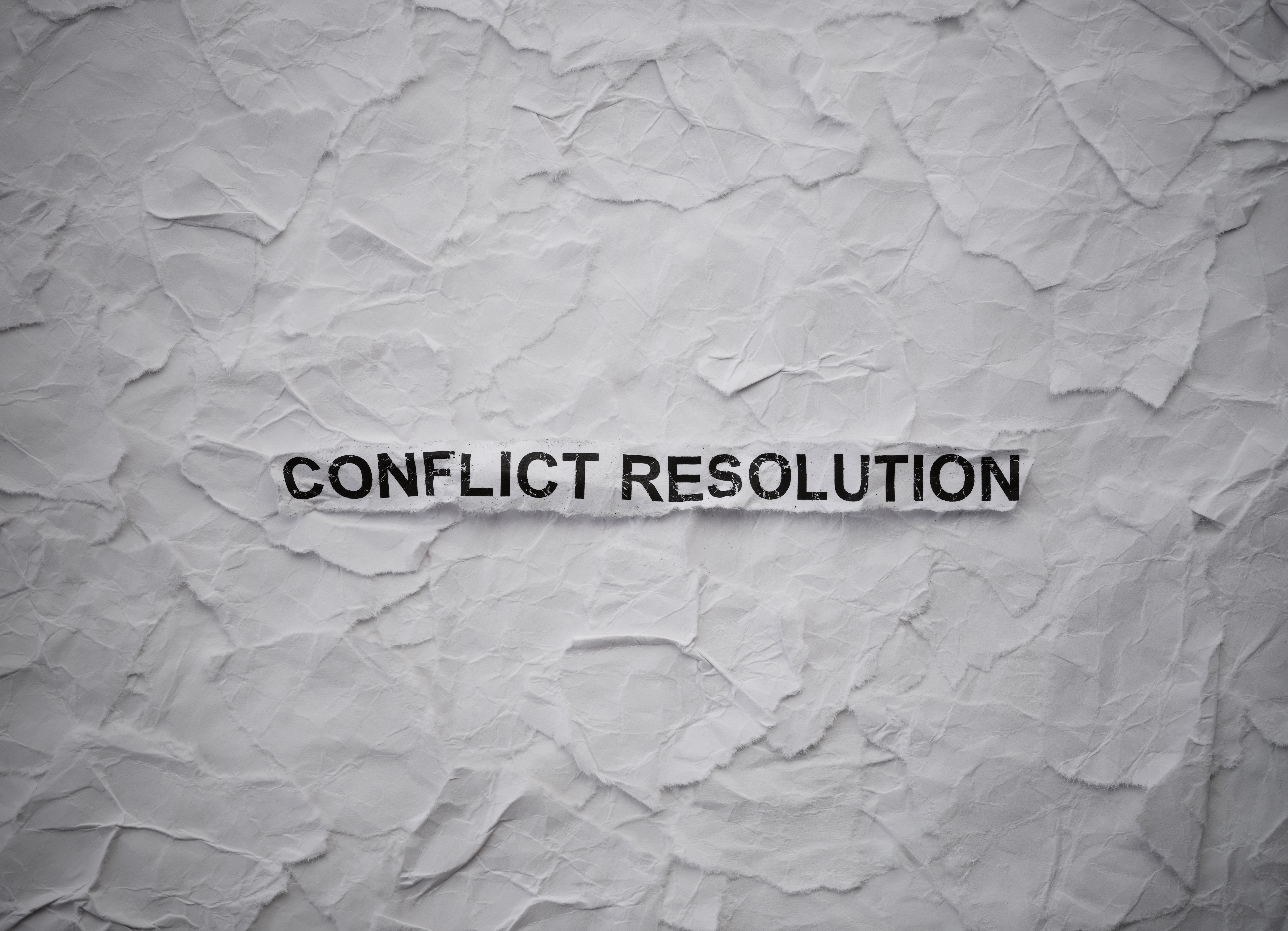 conflict resolution