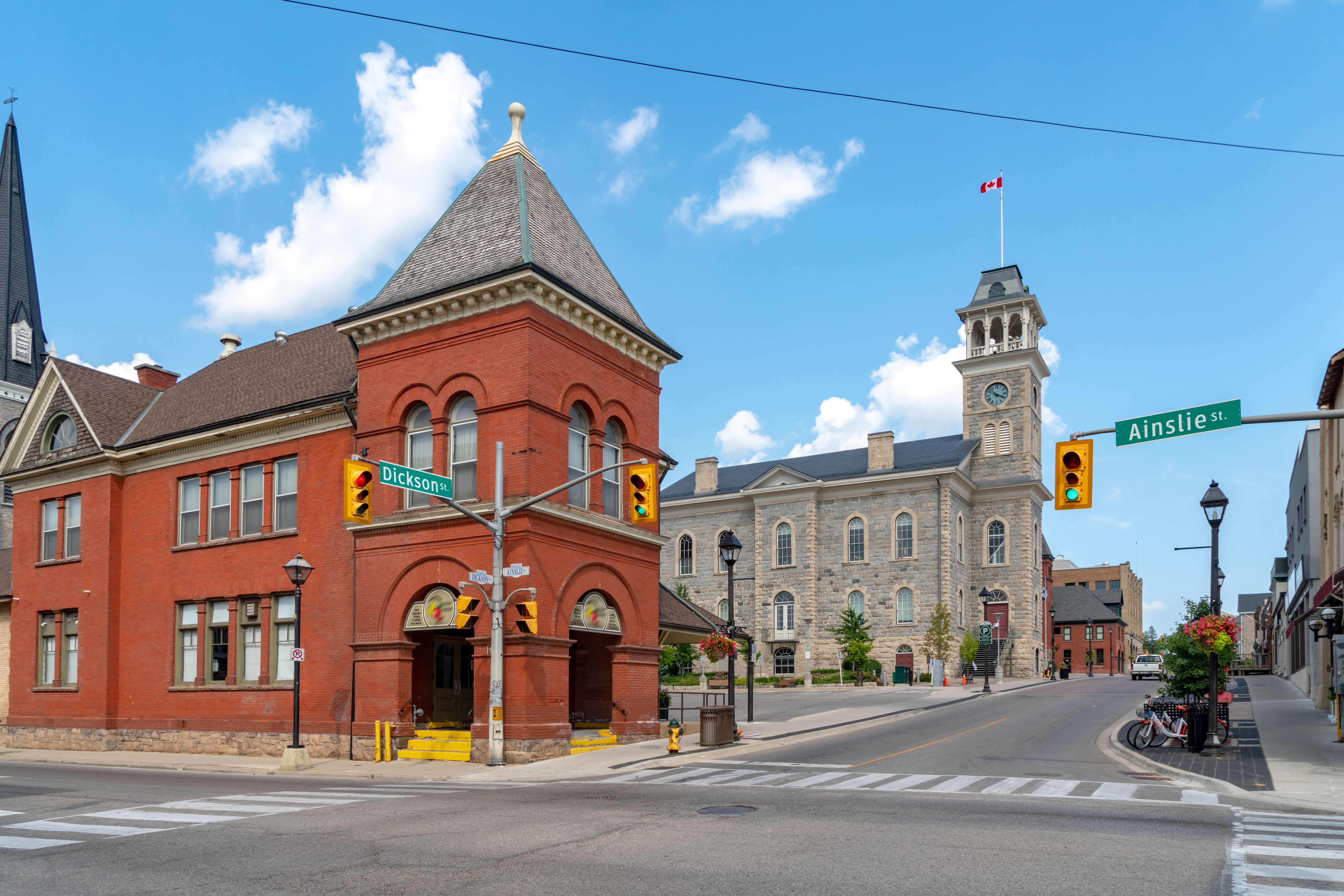 Cambridge Farmers' Market in Galt of Ontario, Canada.