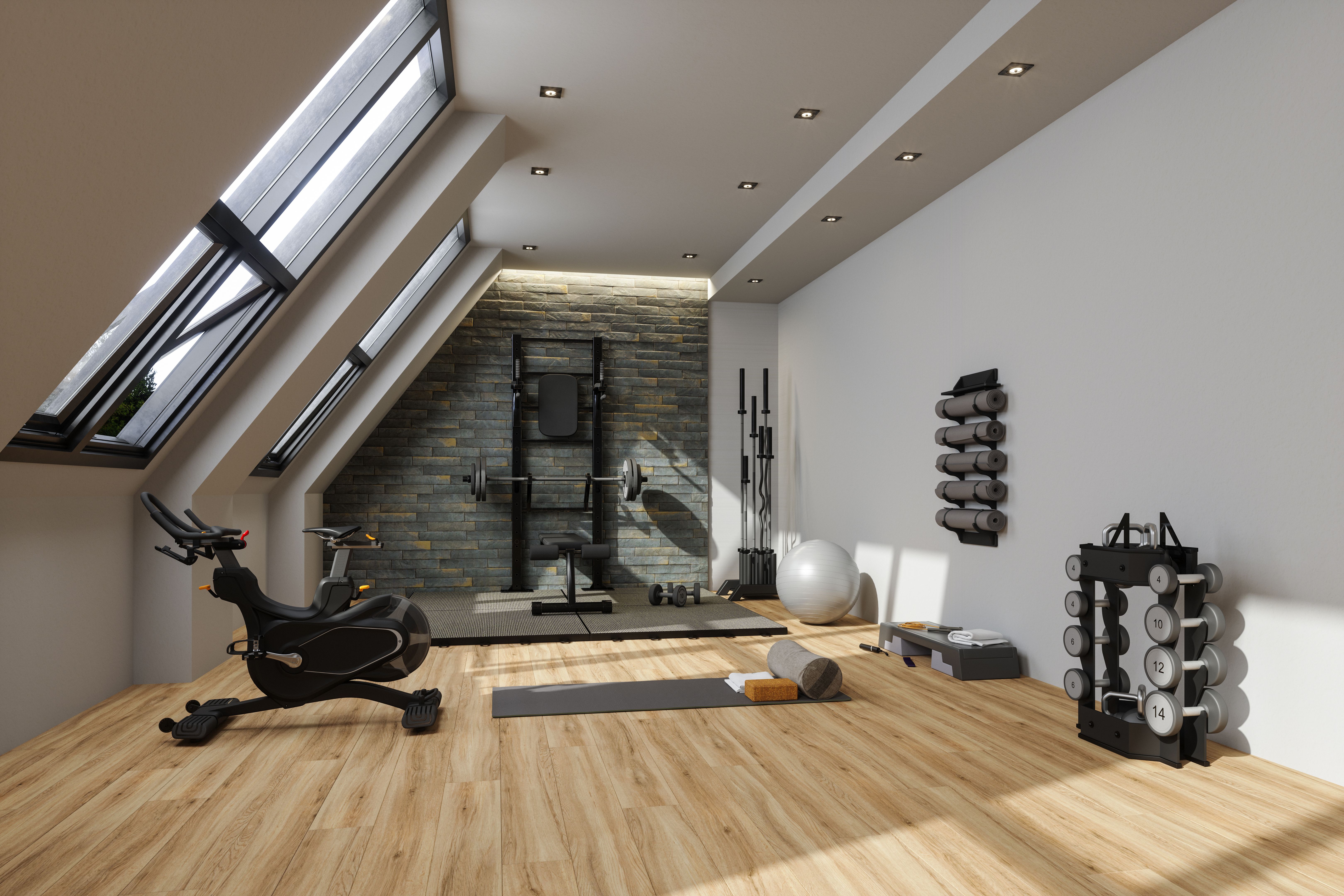 home workout space