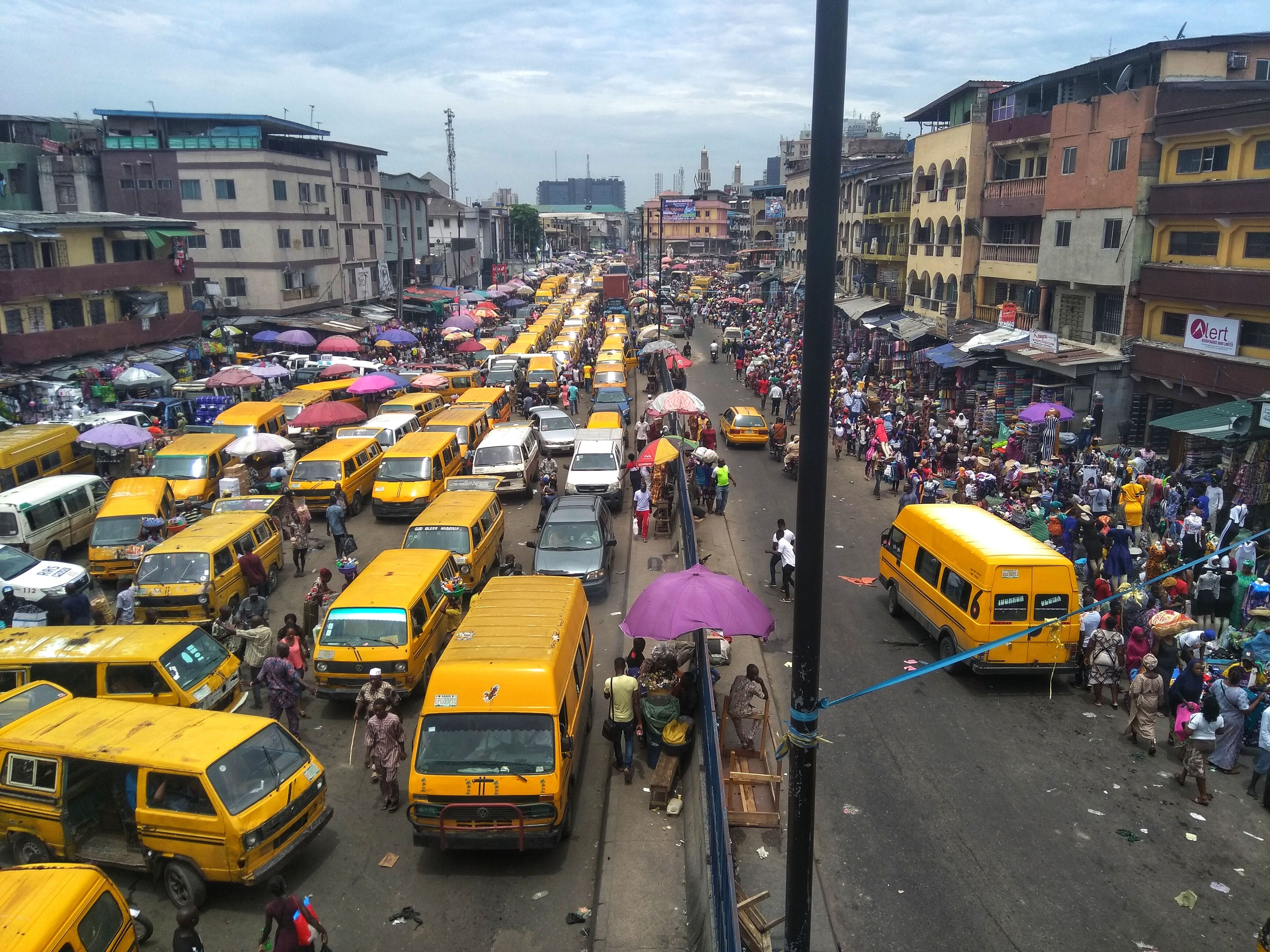 busy lagos traffic