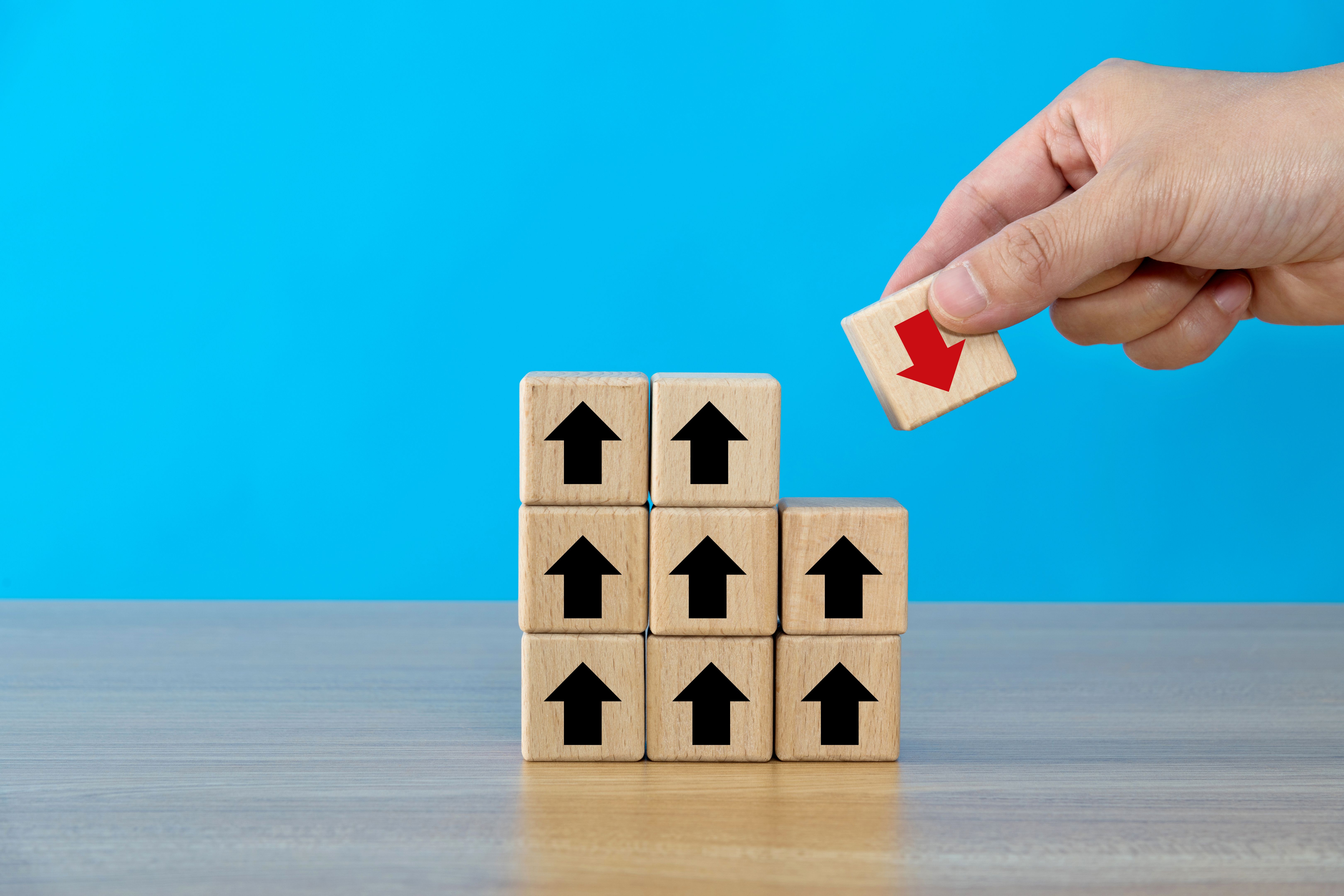 The red arrow is in a different direction The red arrow is in a different direction