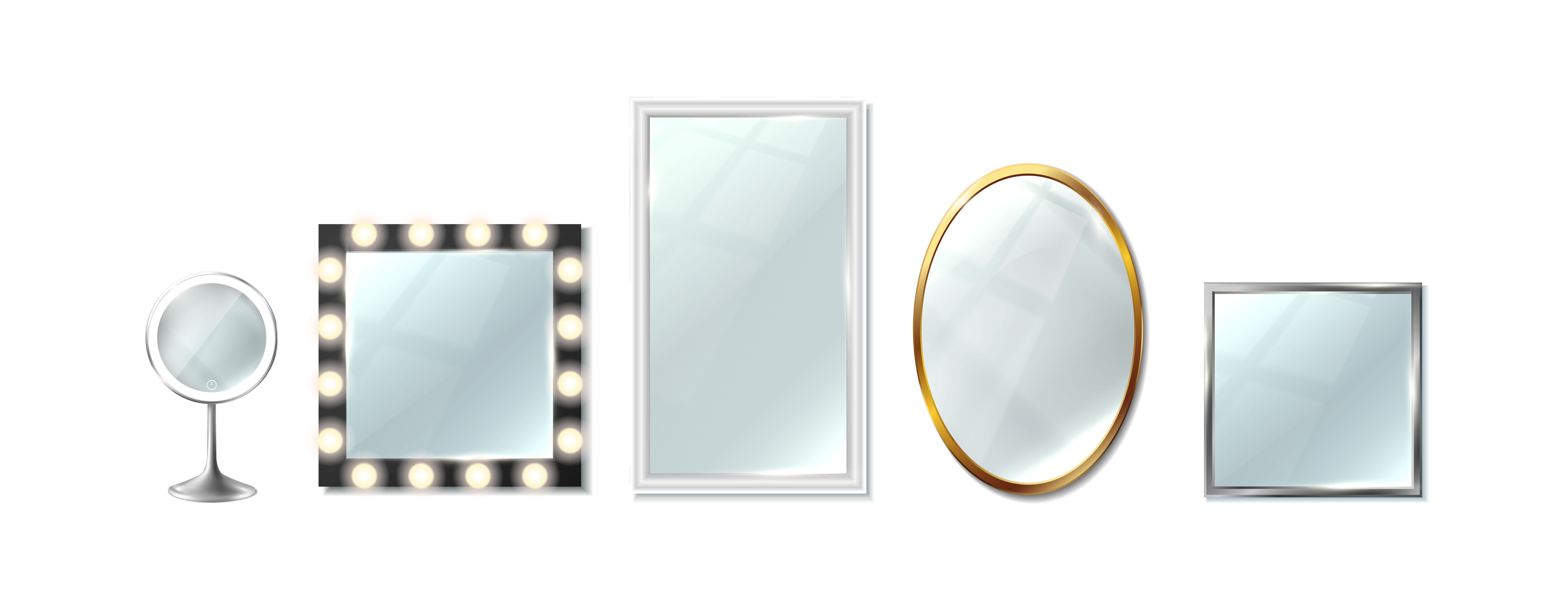 mirror shapes styles