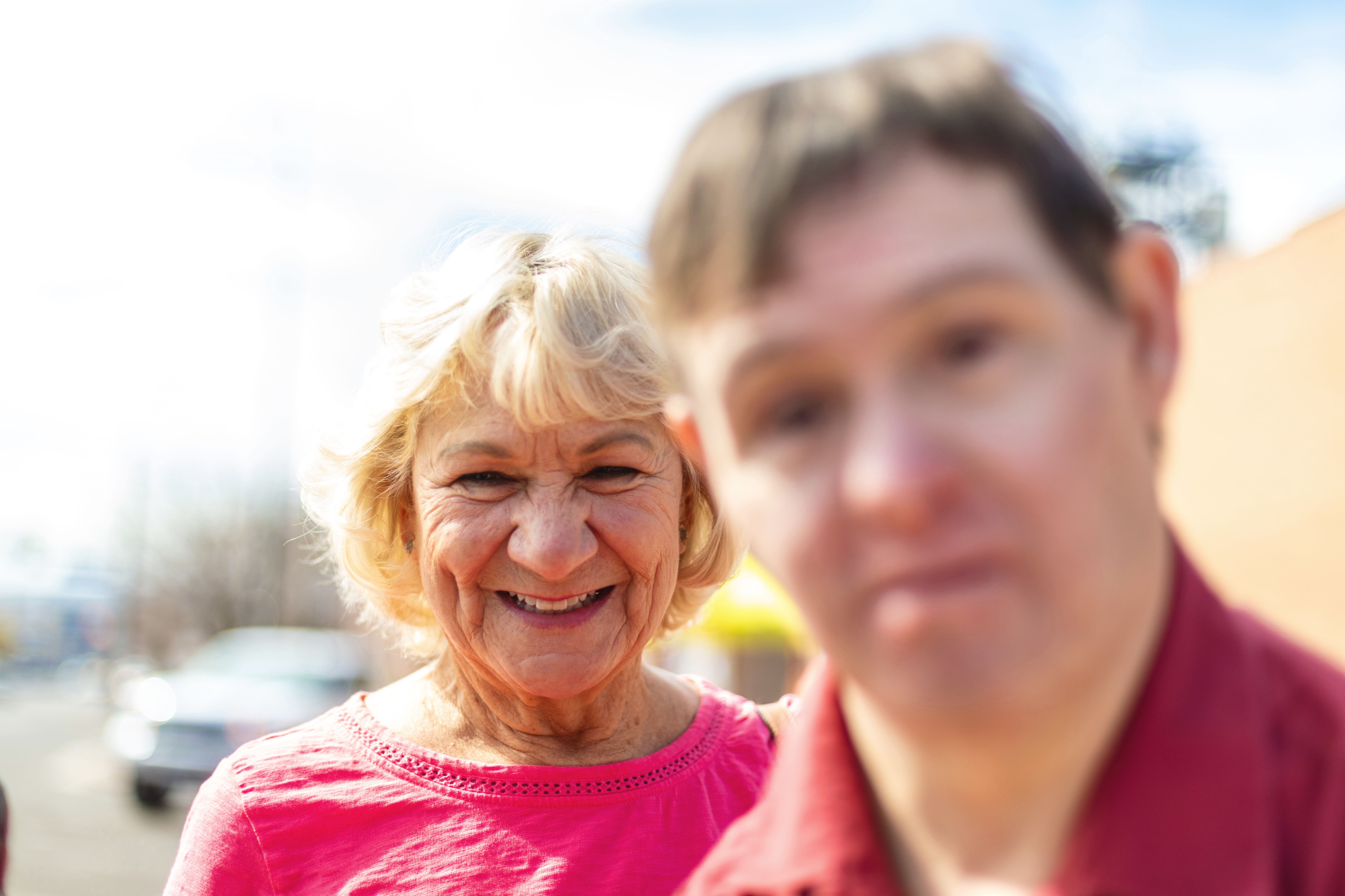 Adult Man Portrait with a Down Syndrome Photo Series