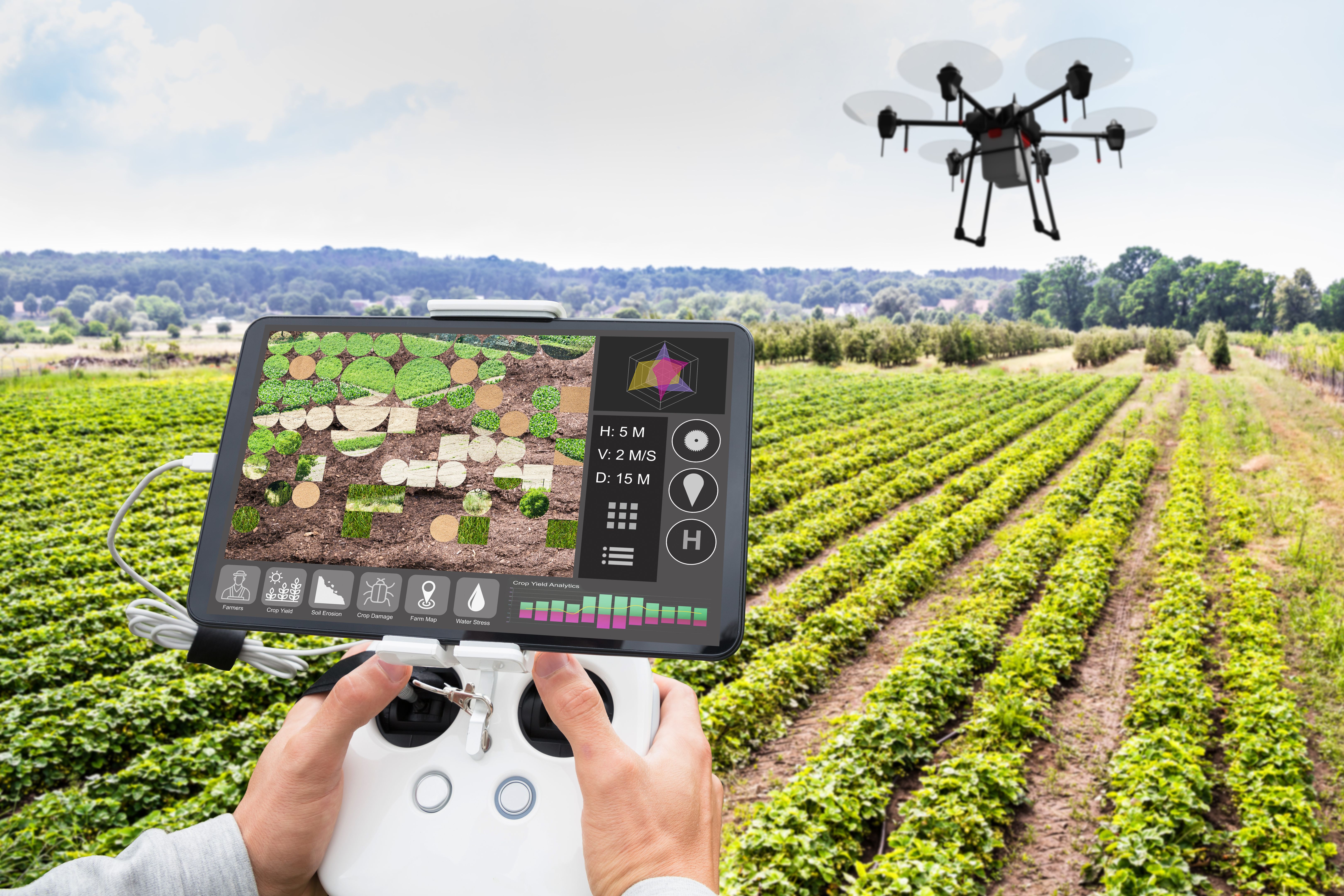 precision agriculture drone