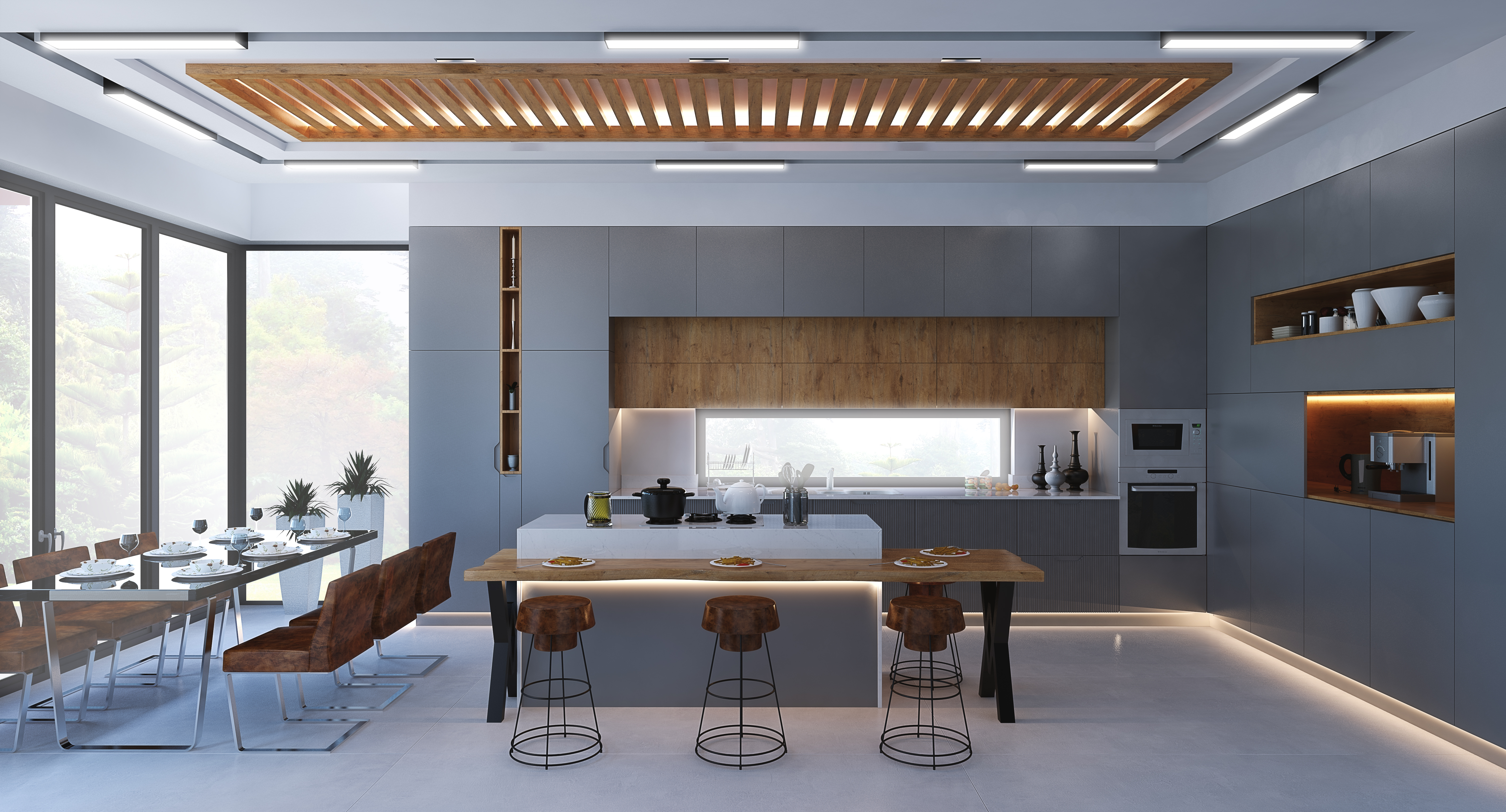 cocina de madera moderna cocina de madera moderna