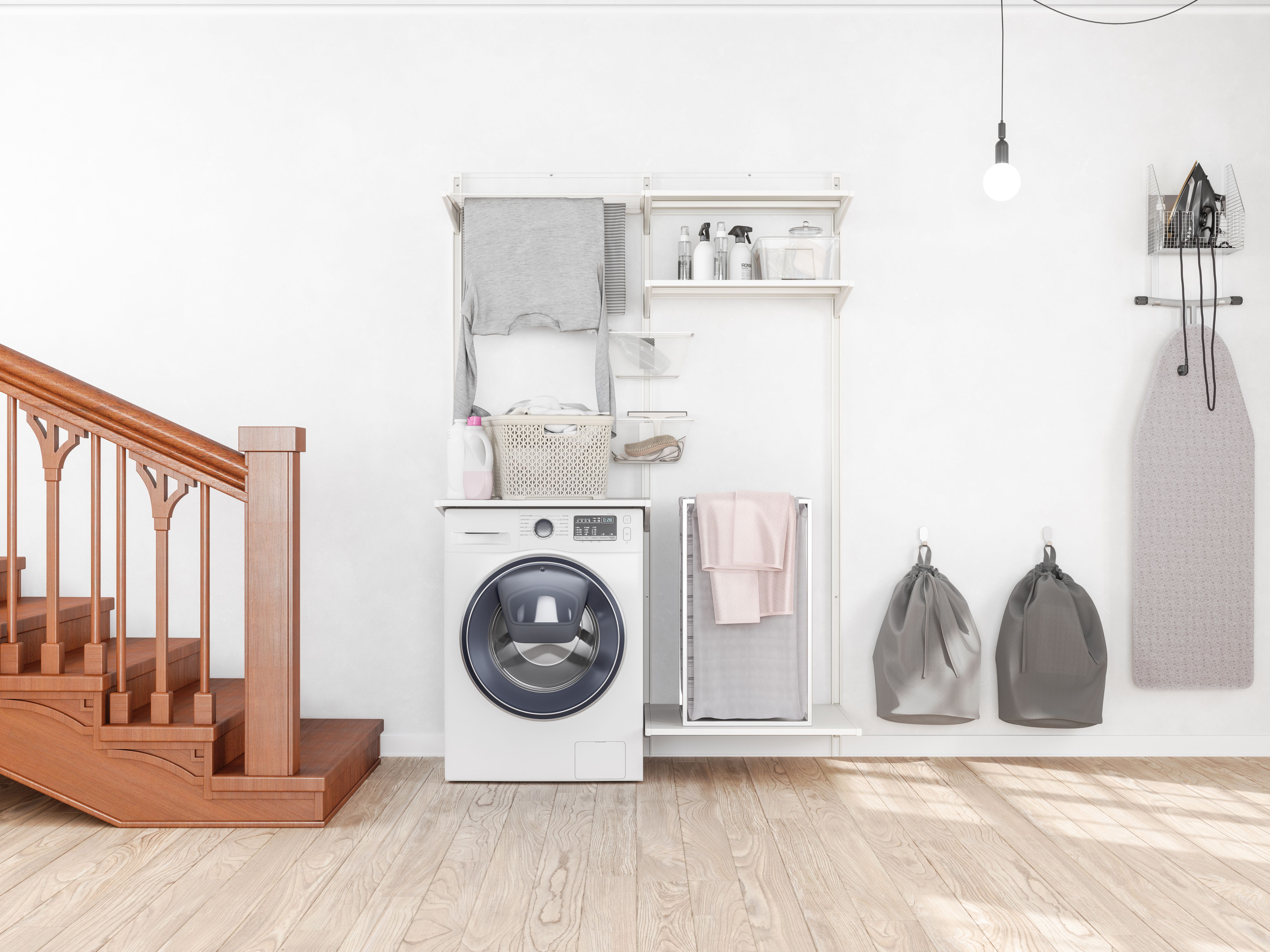 laundry room organization