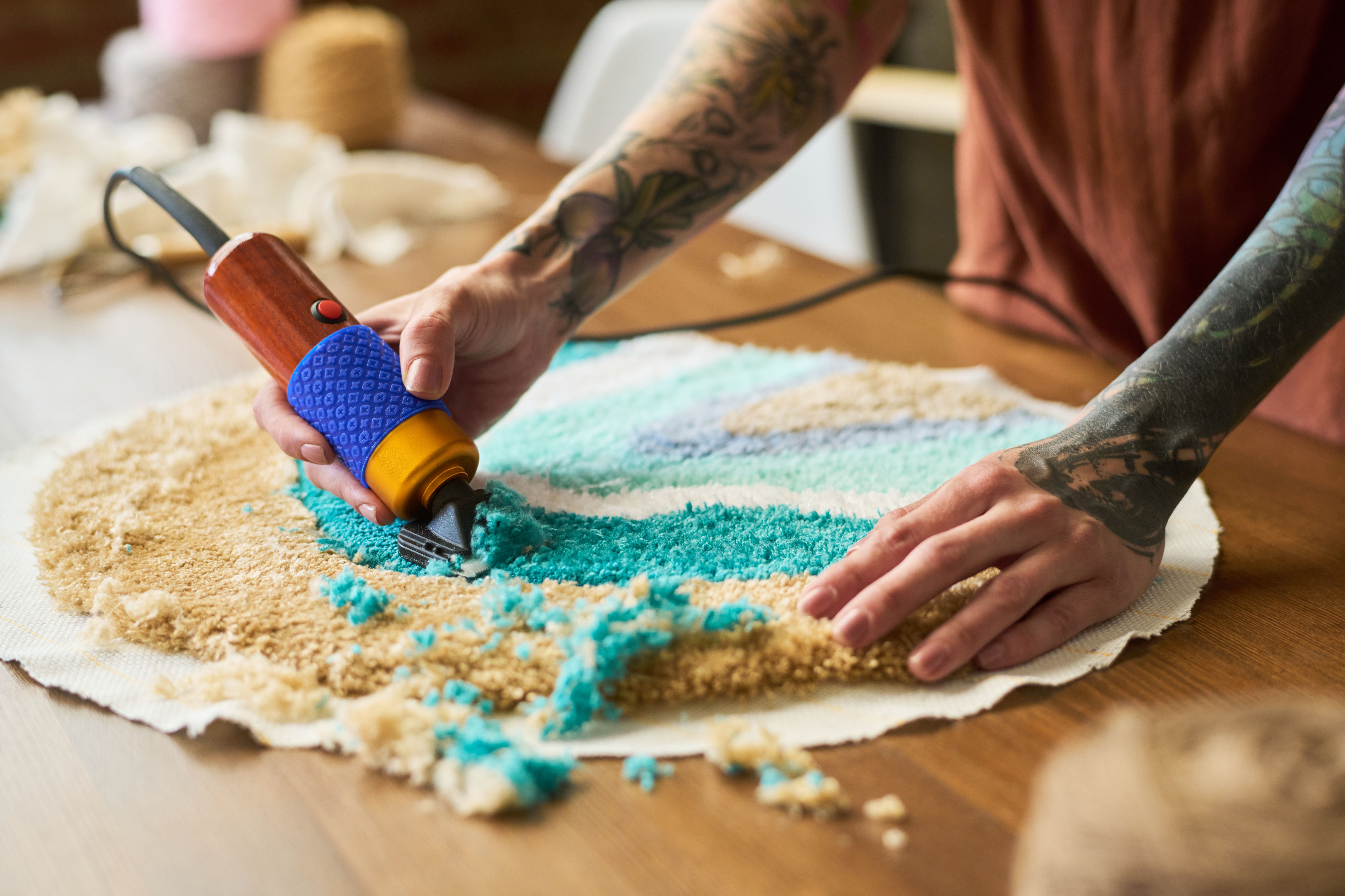 carpet repair process