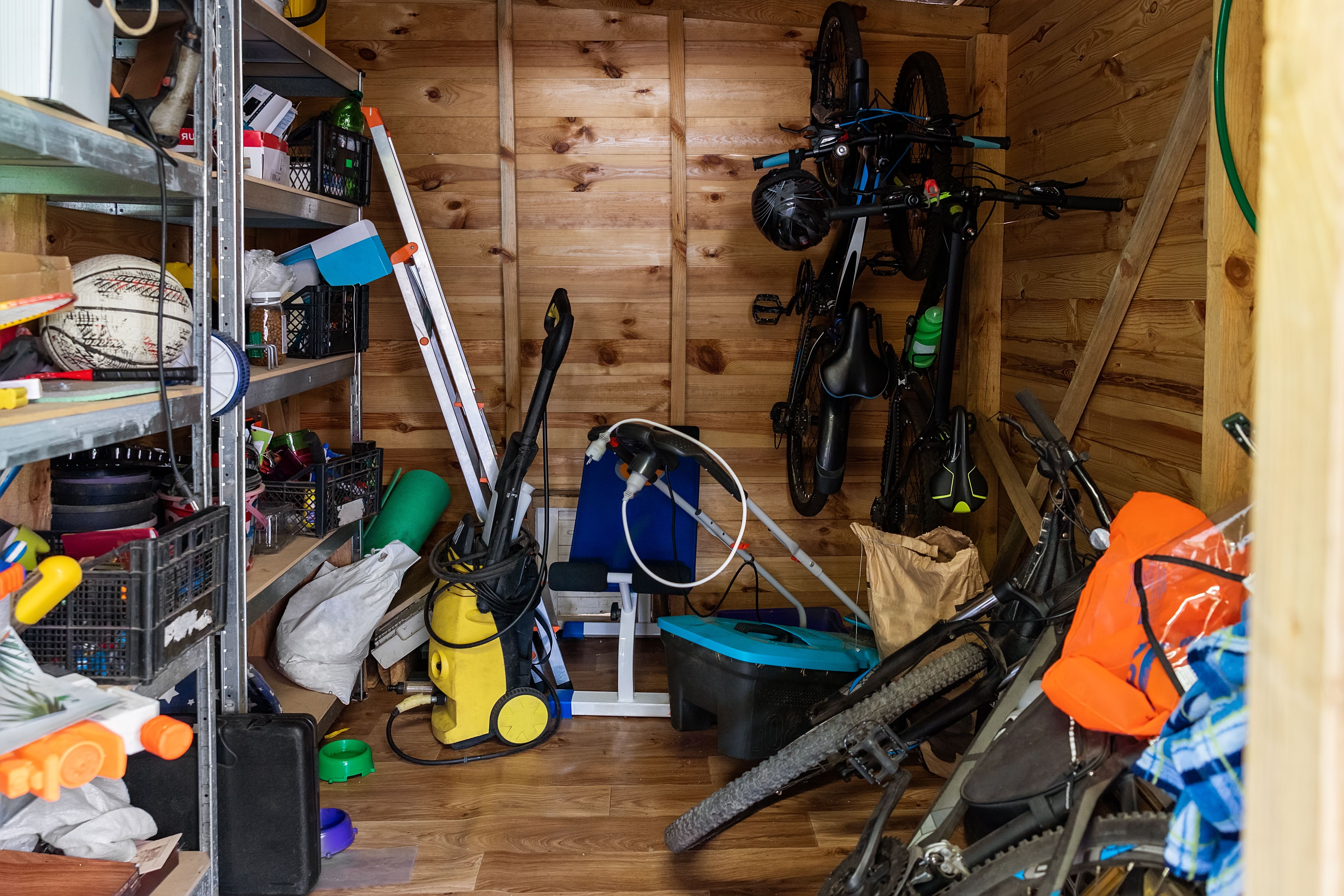 organized shed
