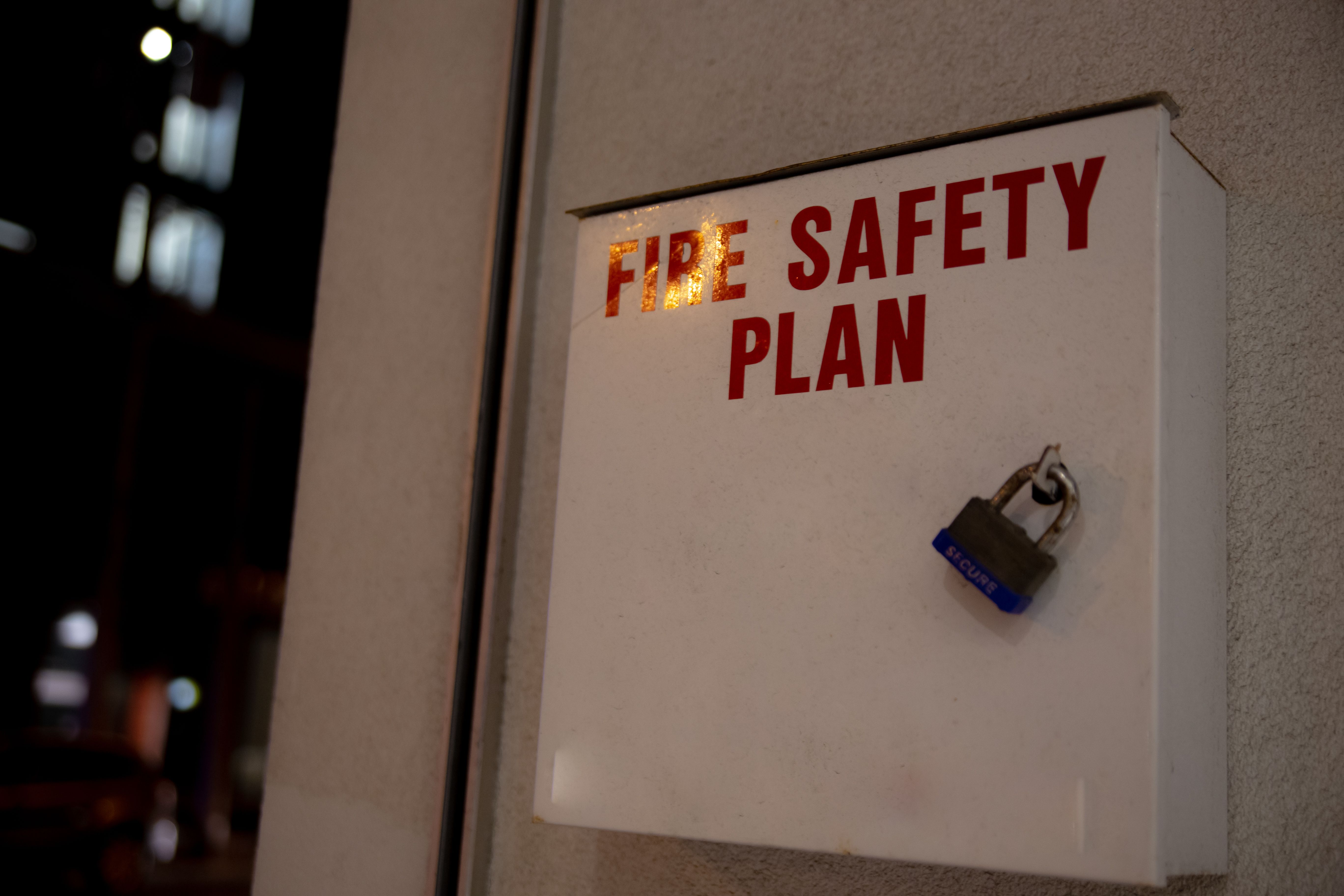 fire safety plan