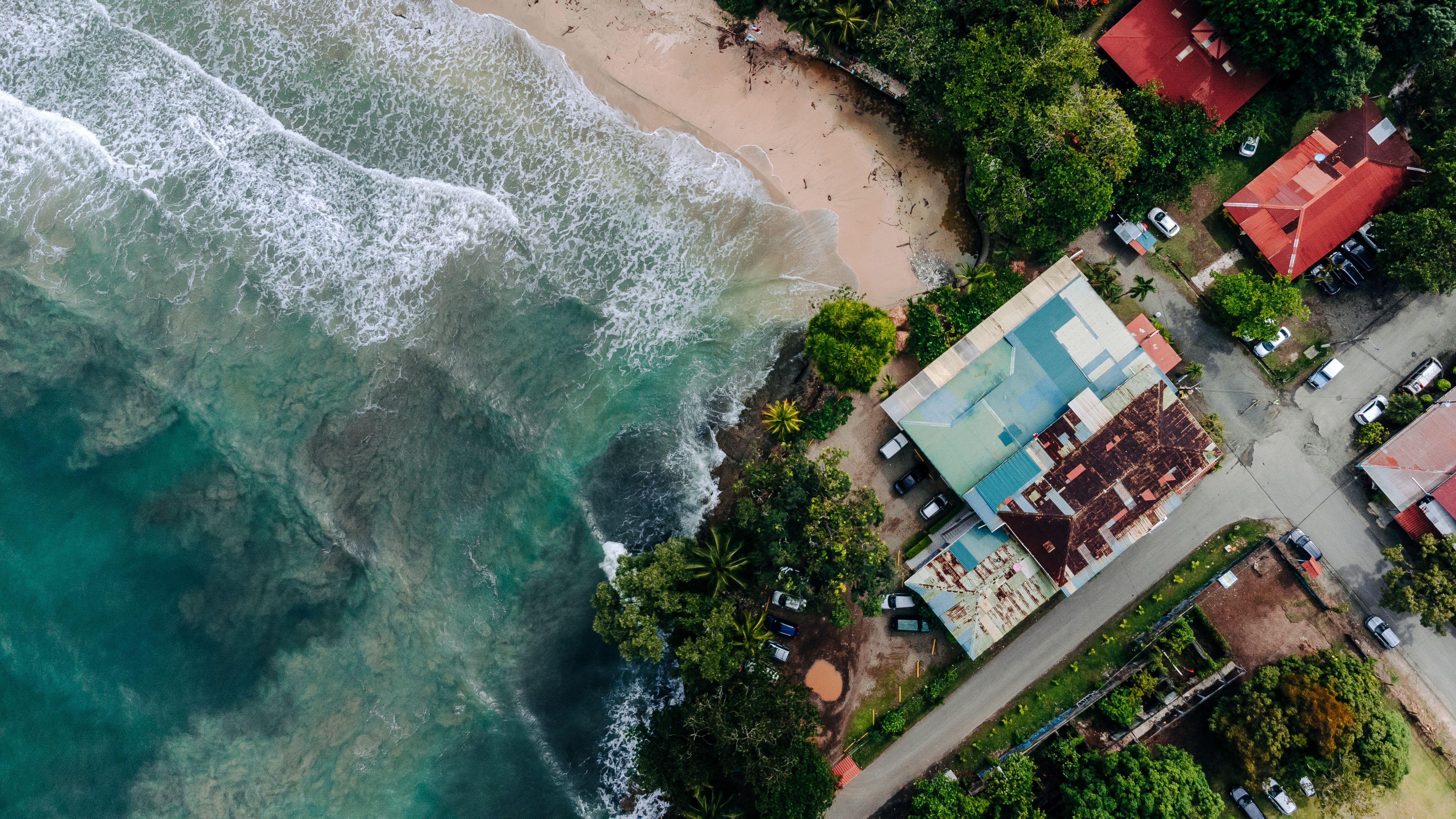 Costa Rica beautiful beaches and rainforest