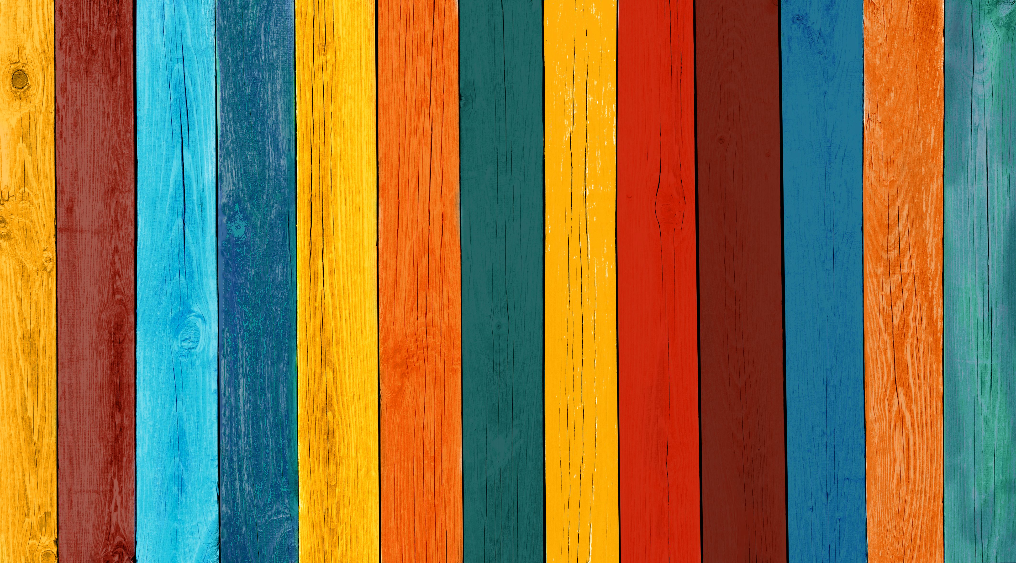colorful fence