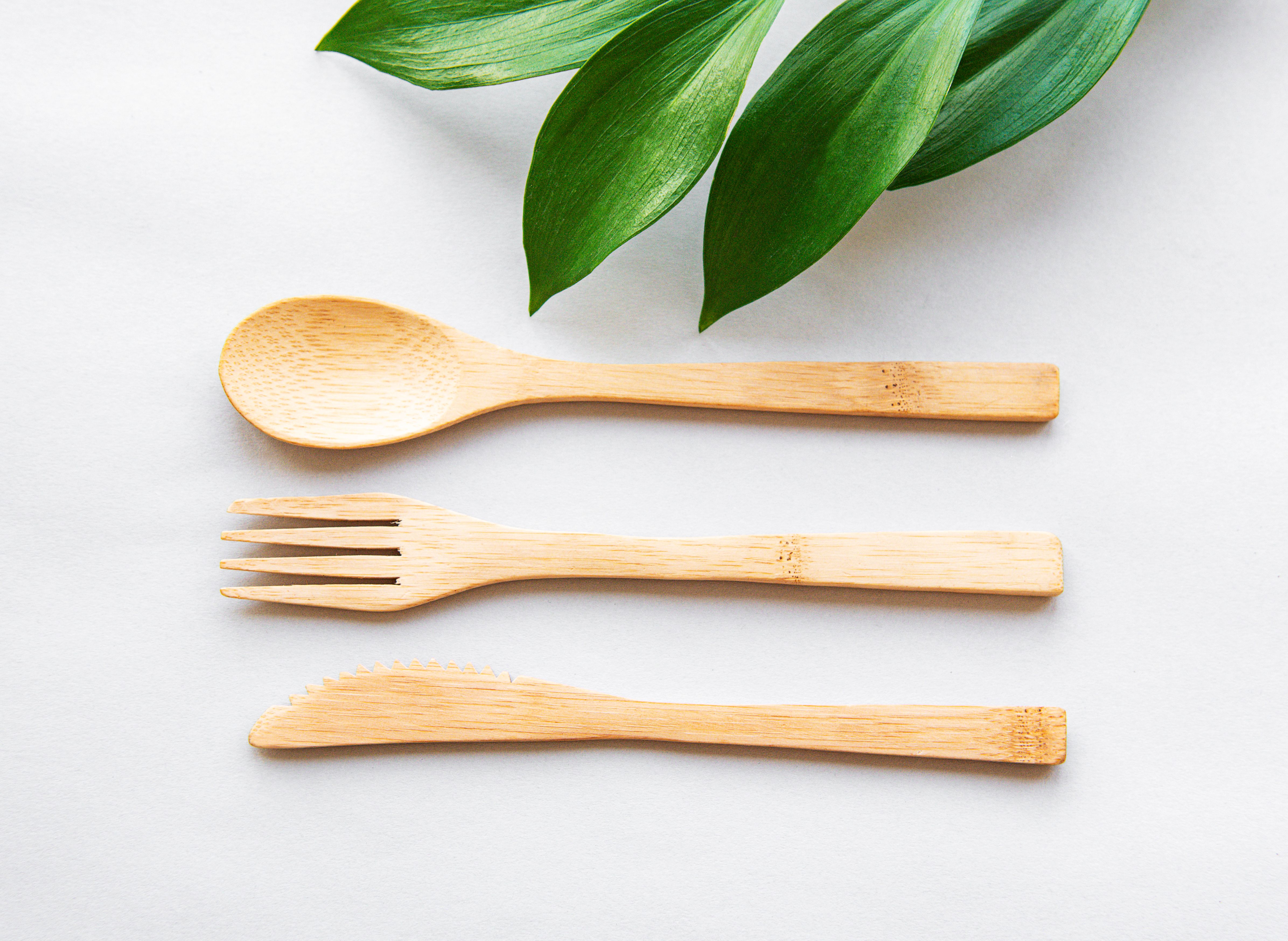 bamboo cutlery