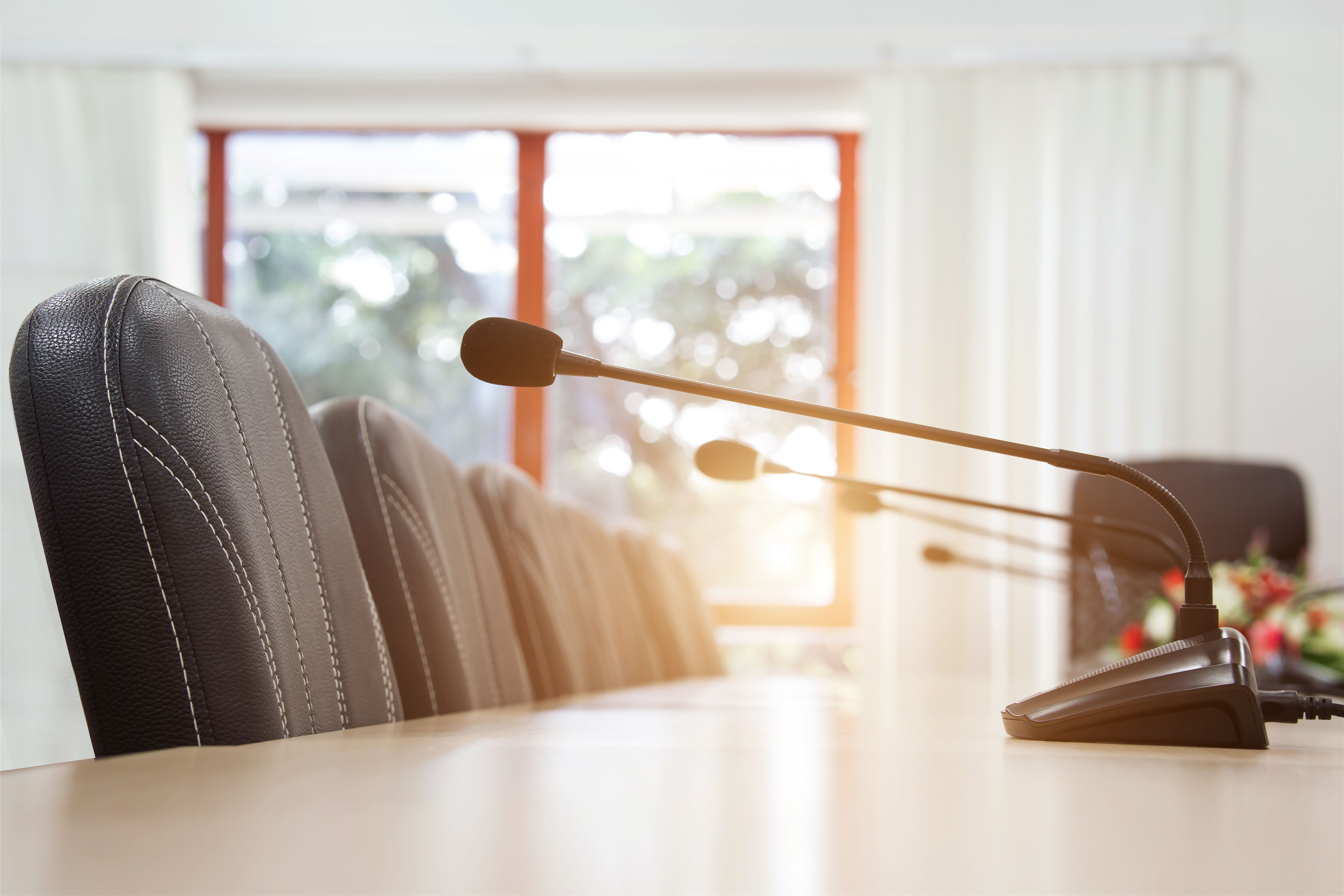 school board meeting