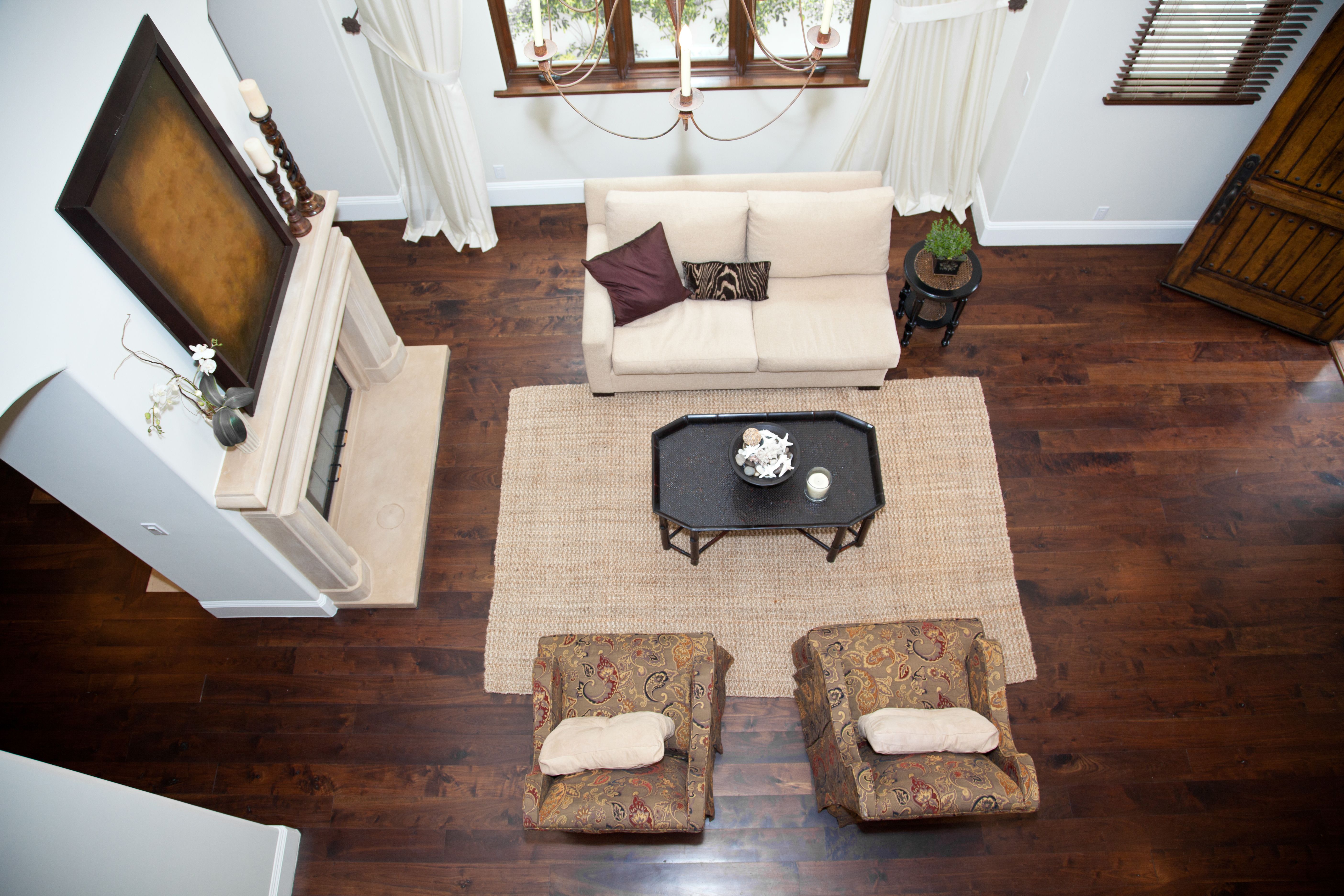 hardwood flooring living room