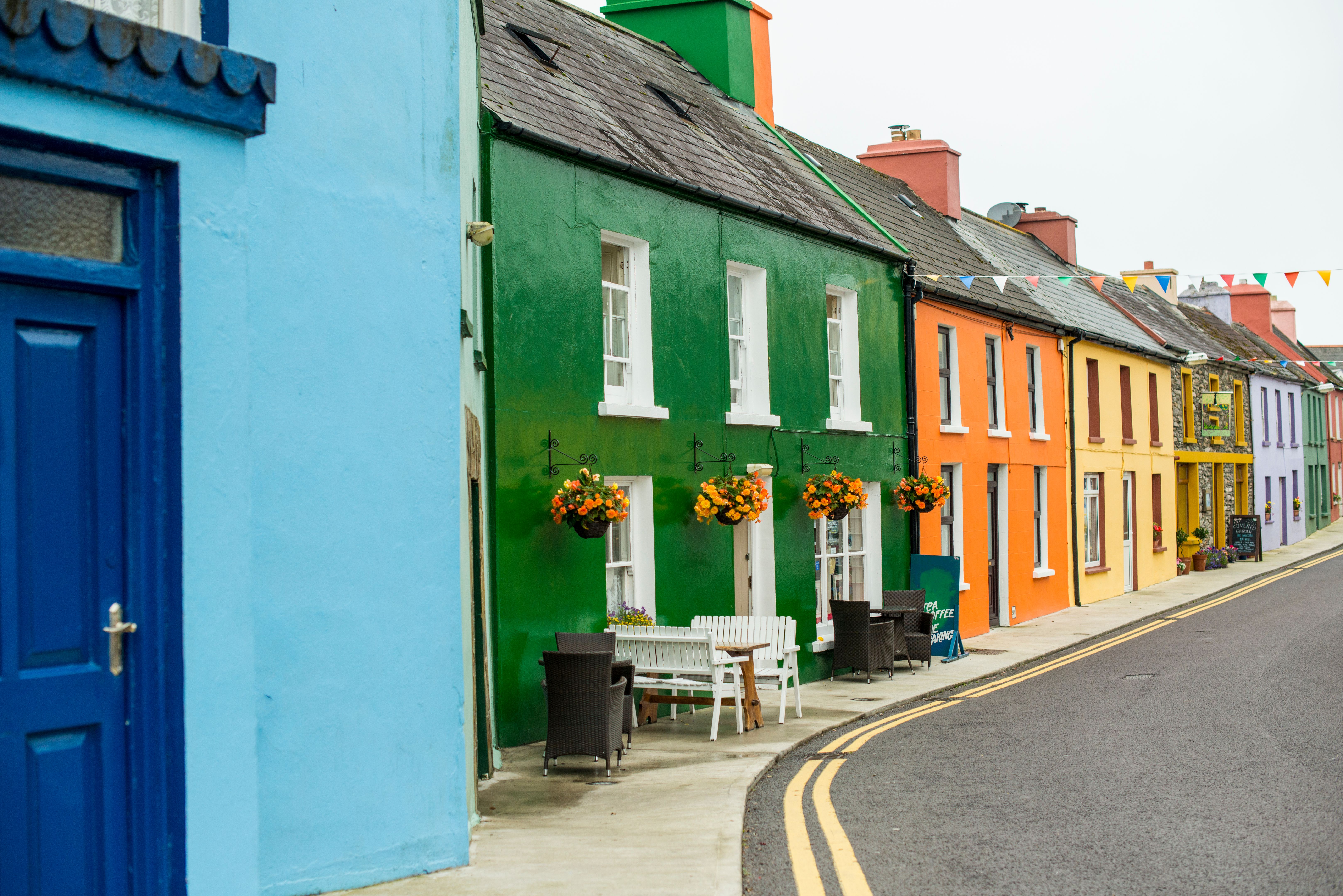 Eyries, Beara Peninsula, Co. Cork, Ireland. Eyries, Beara Peninsula, Co. Cork, Ireland.