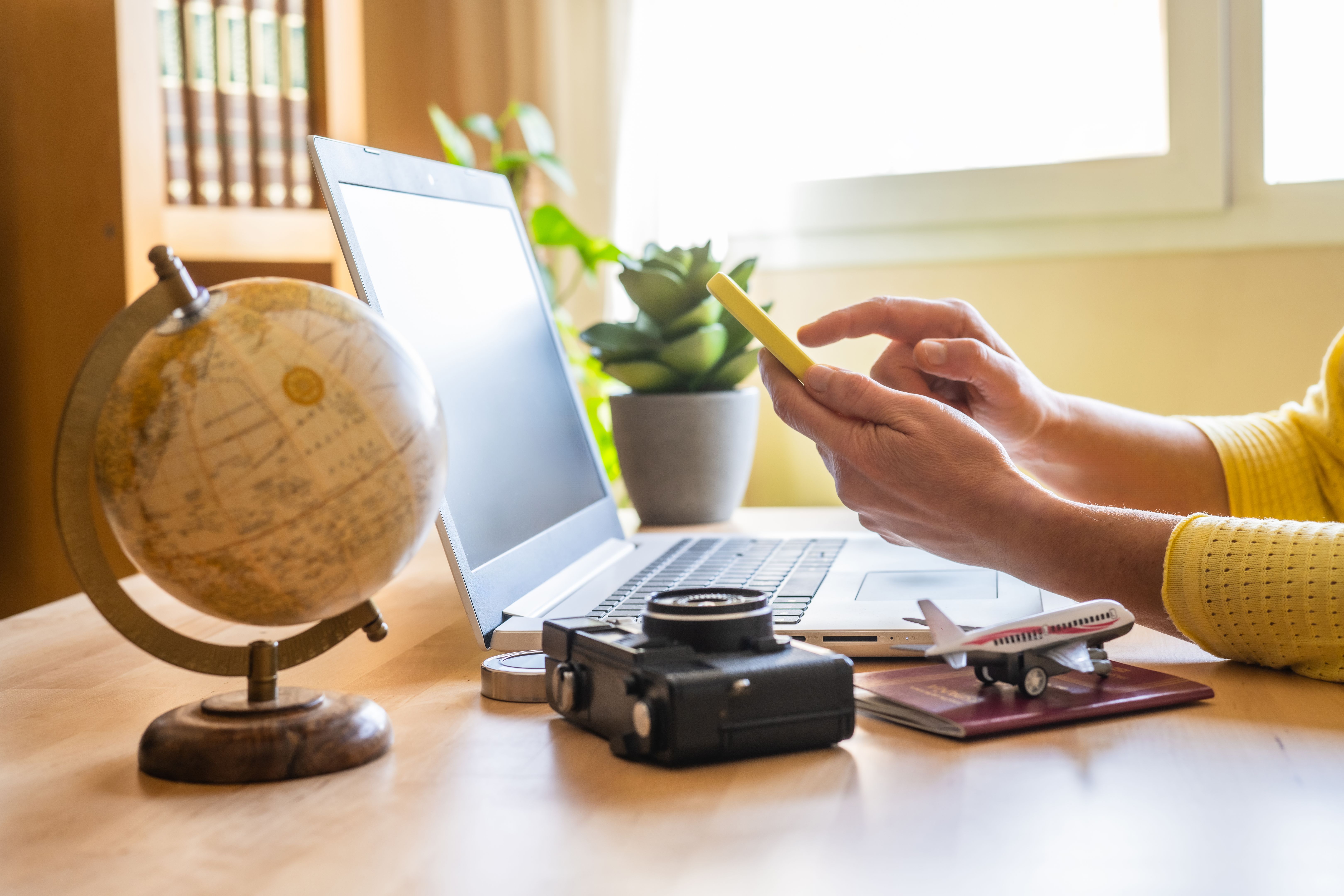 travel agency office