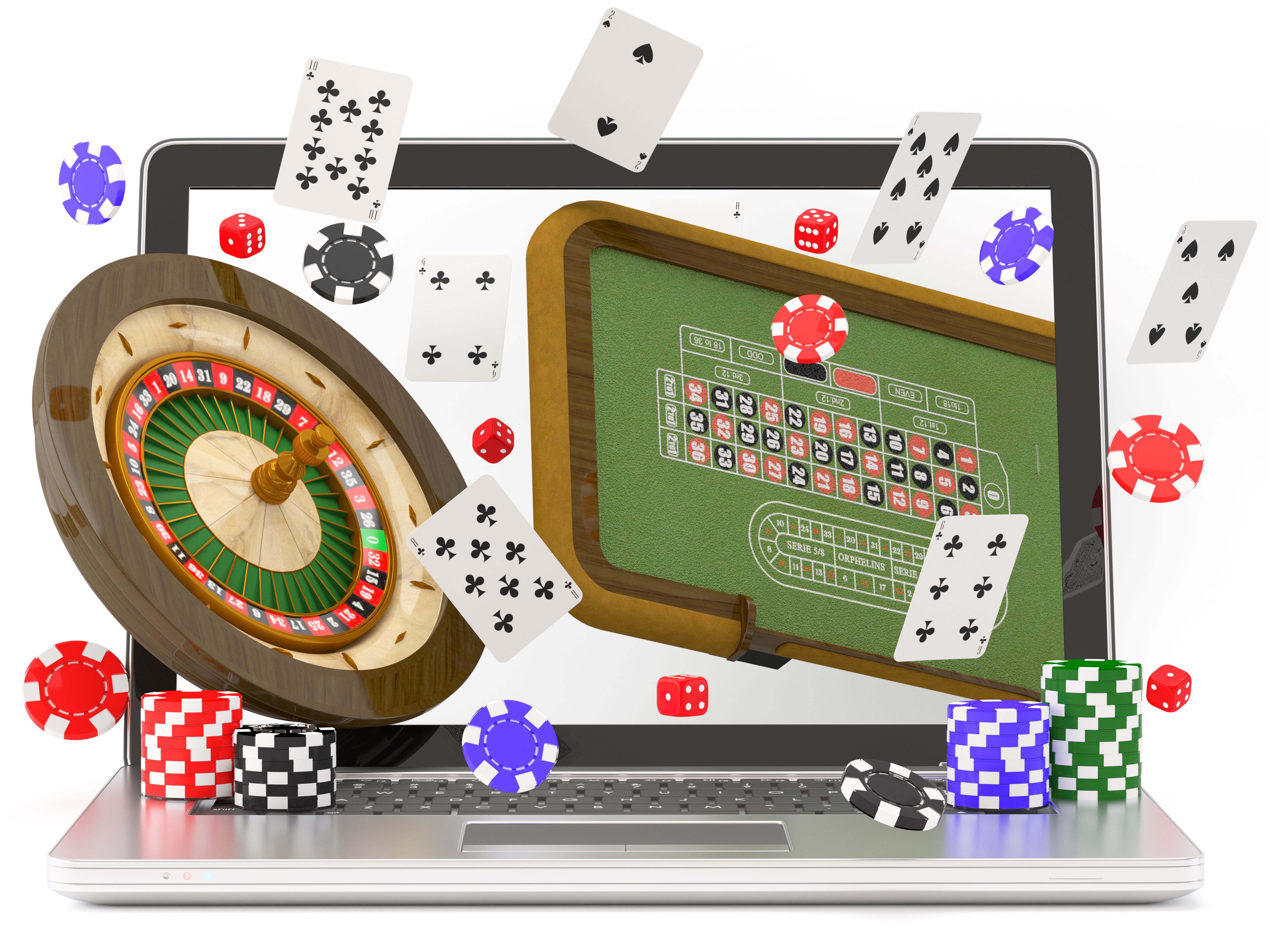 online casino interface