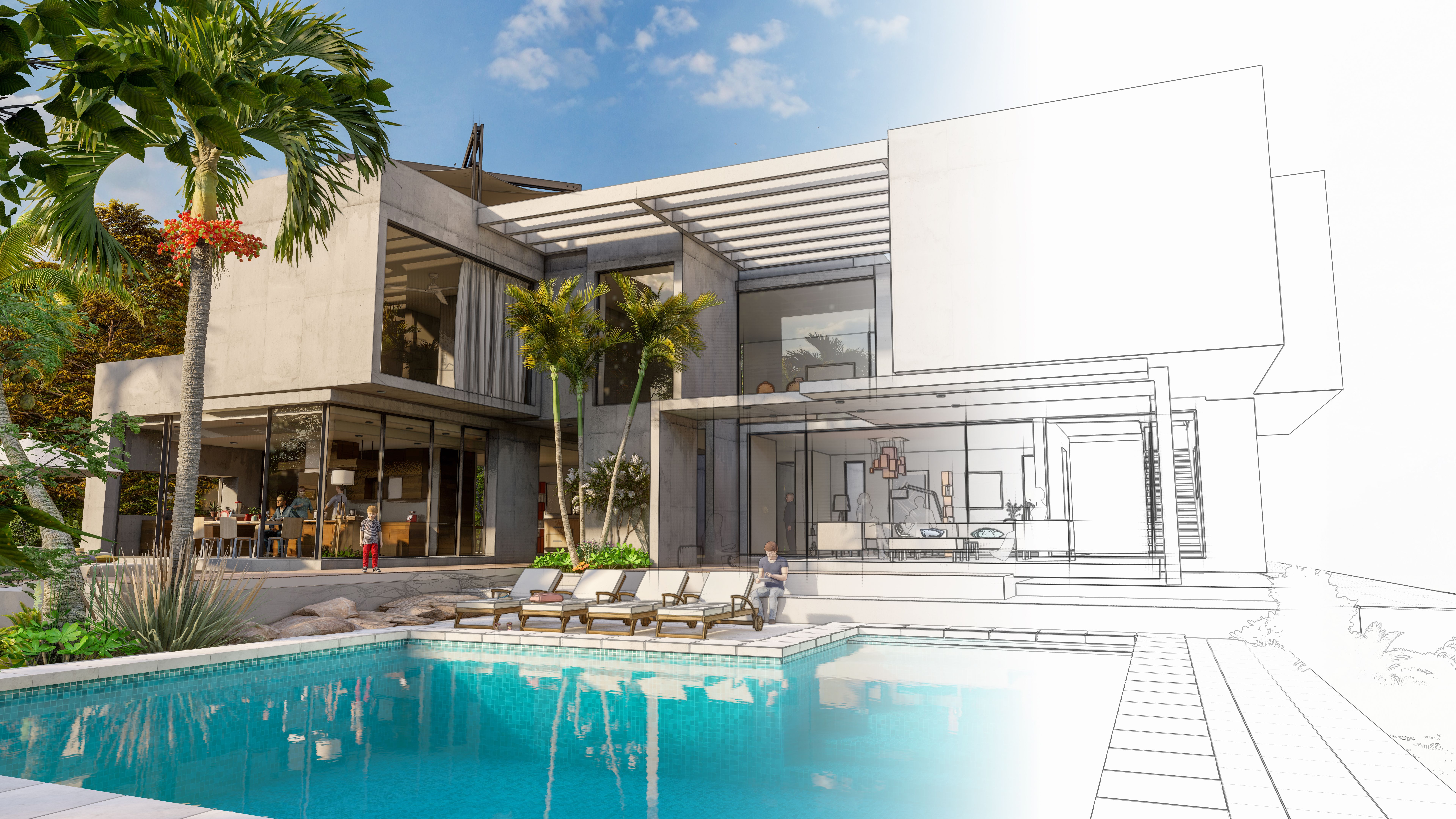 modern pool design