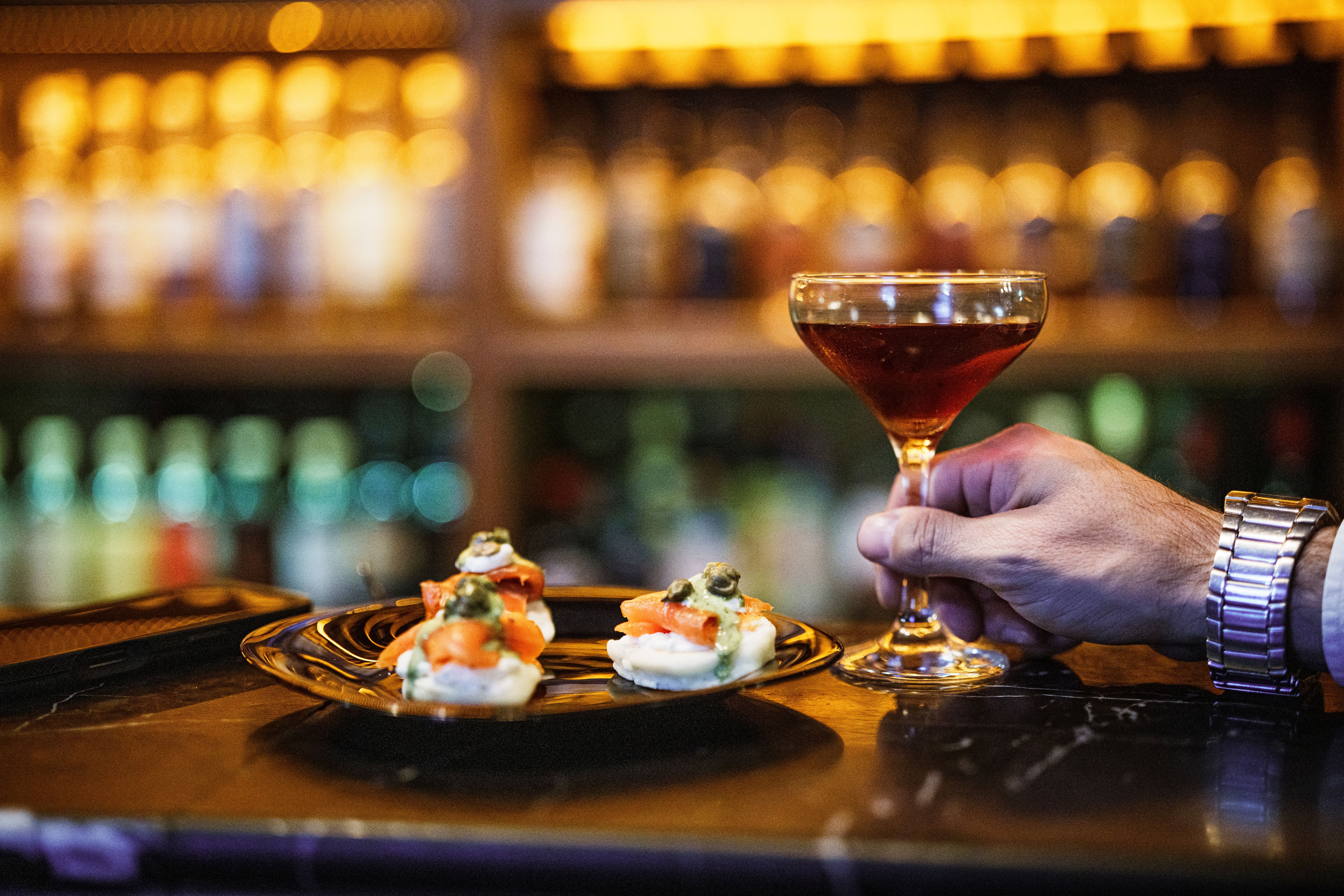 cocktail food pairing