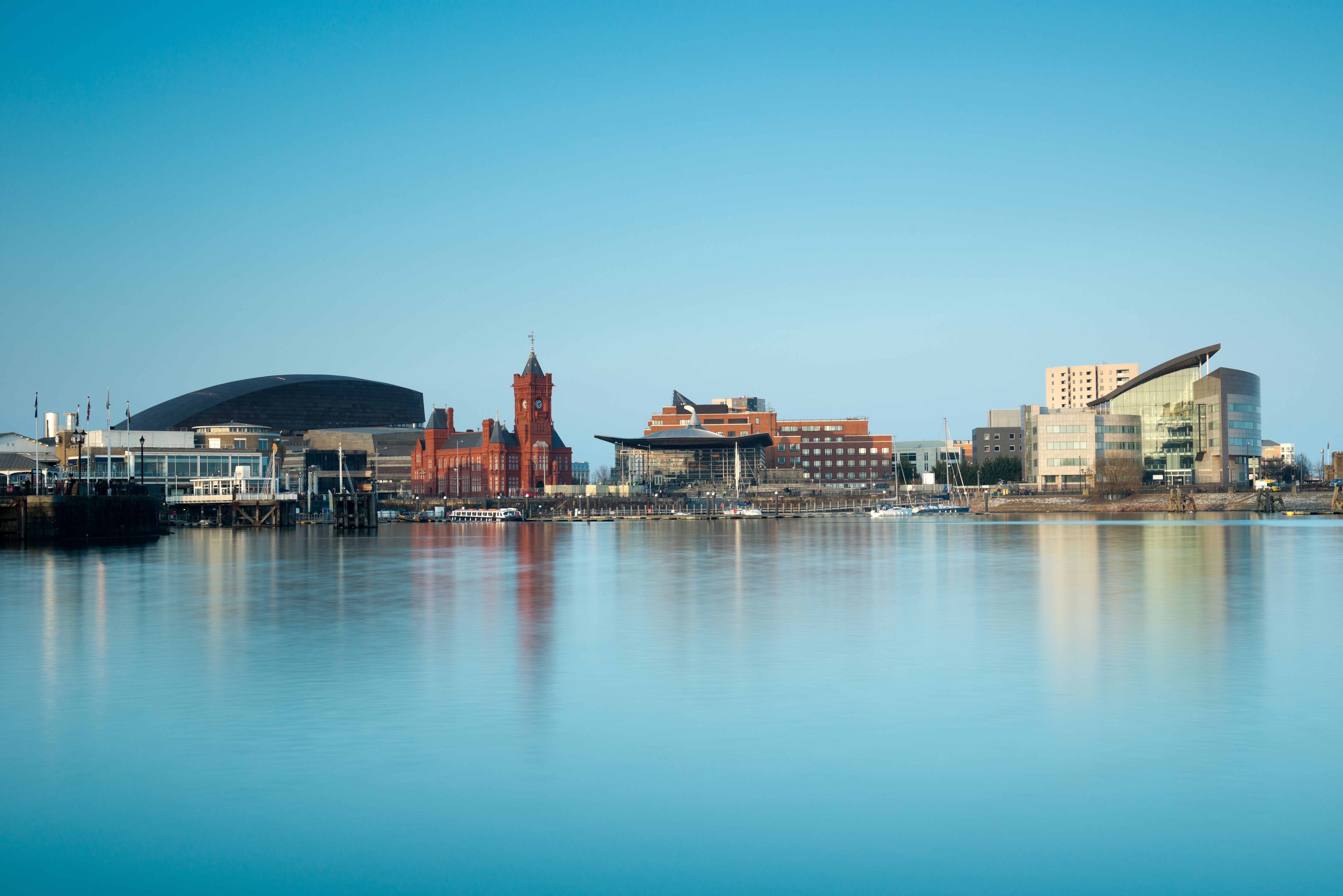 Cardiff skyline