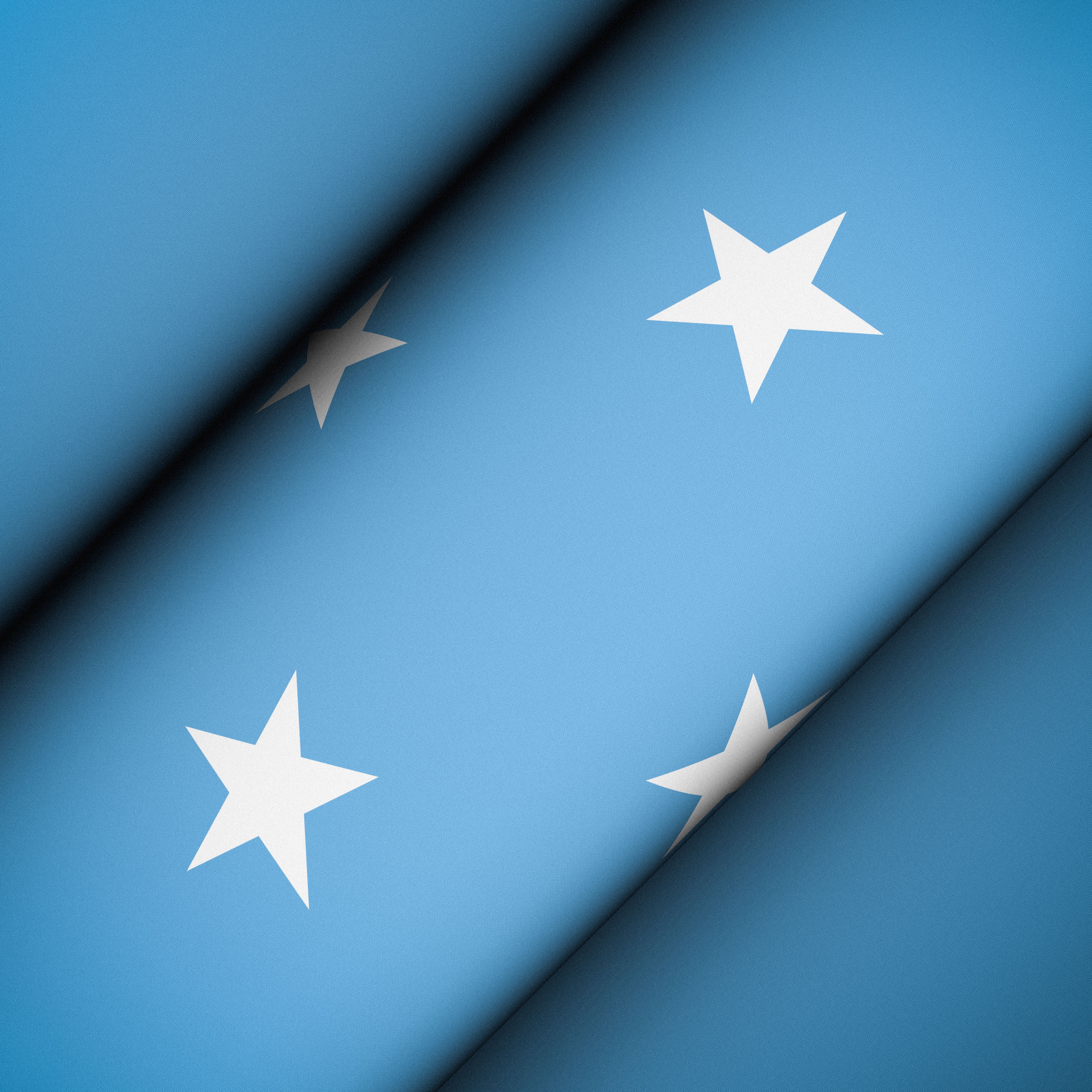Iconic Flag of Micronesia