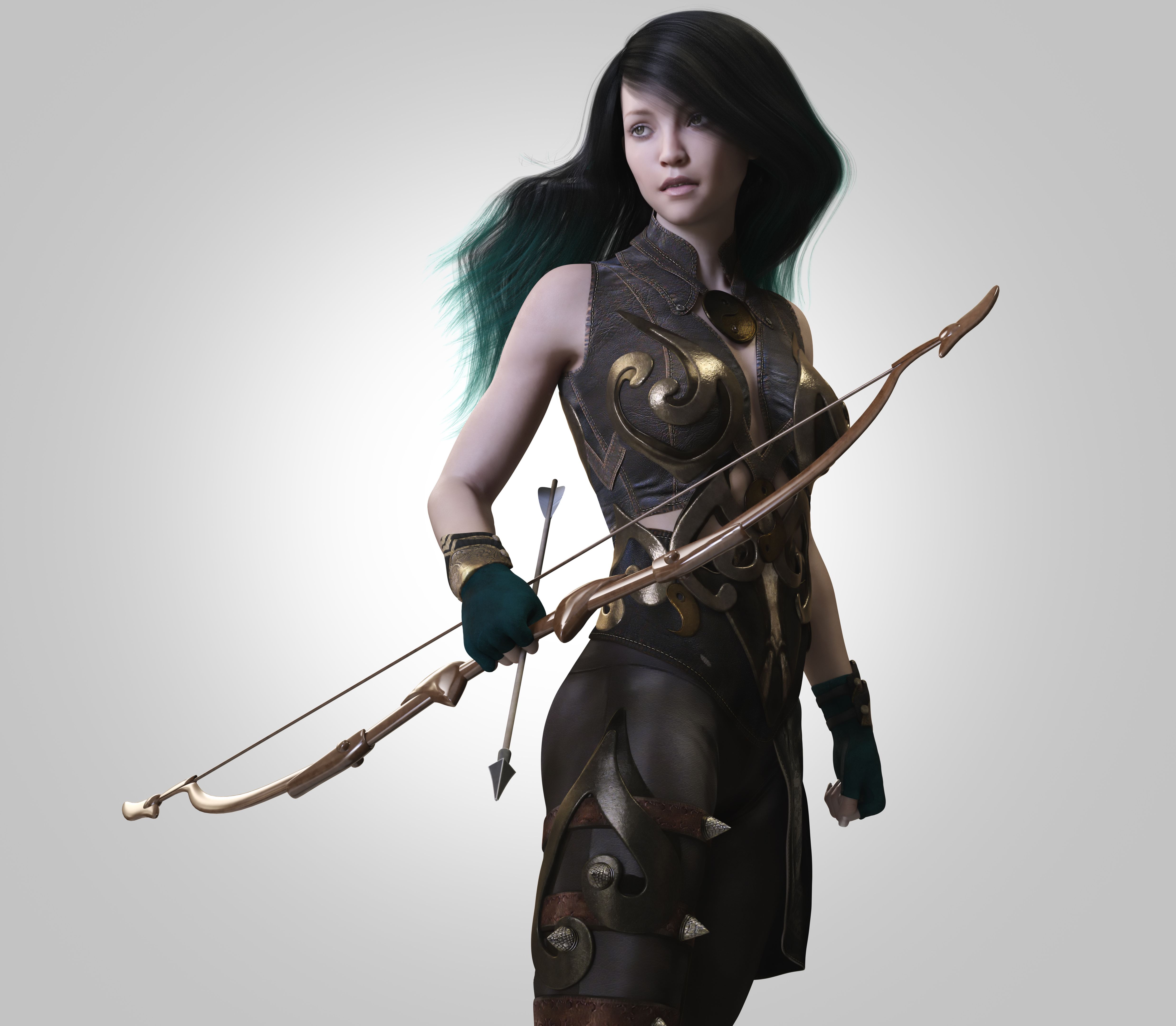 archer warrior woman