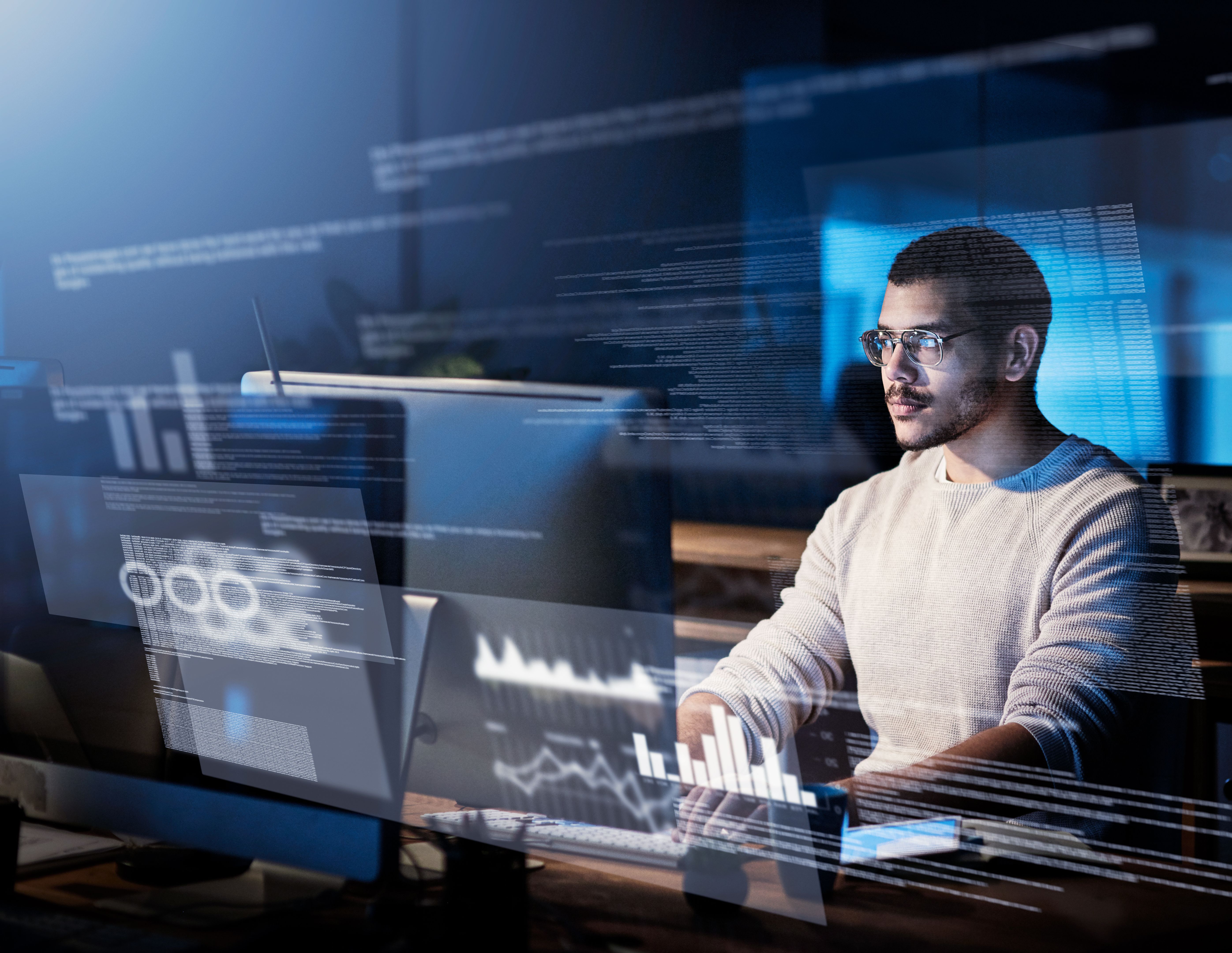 developers working