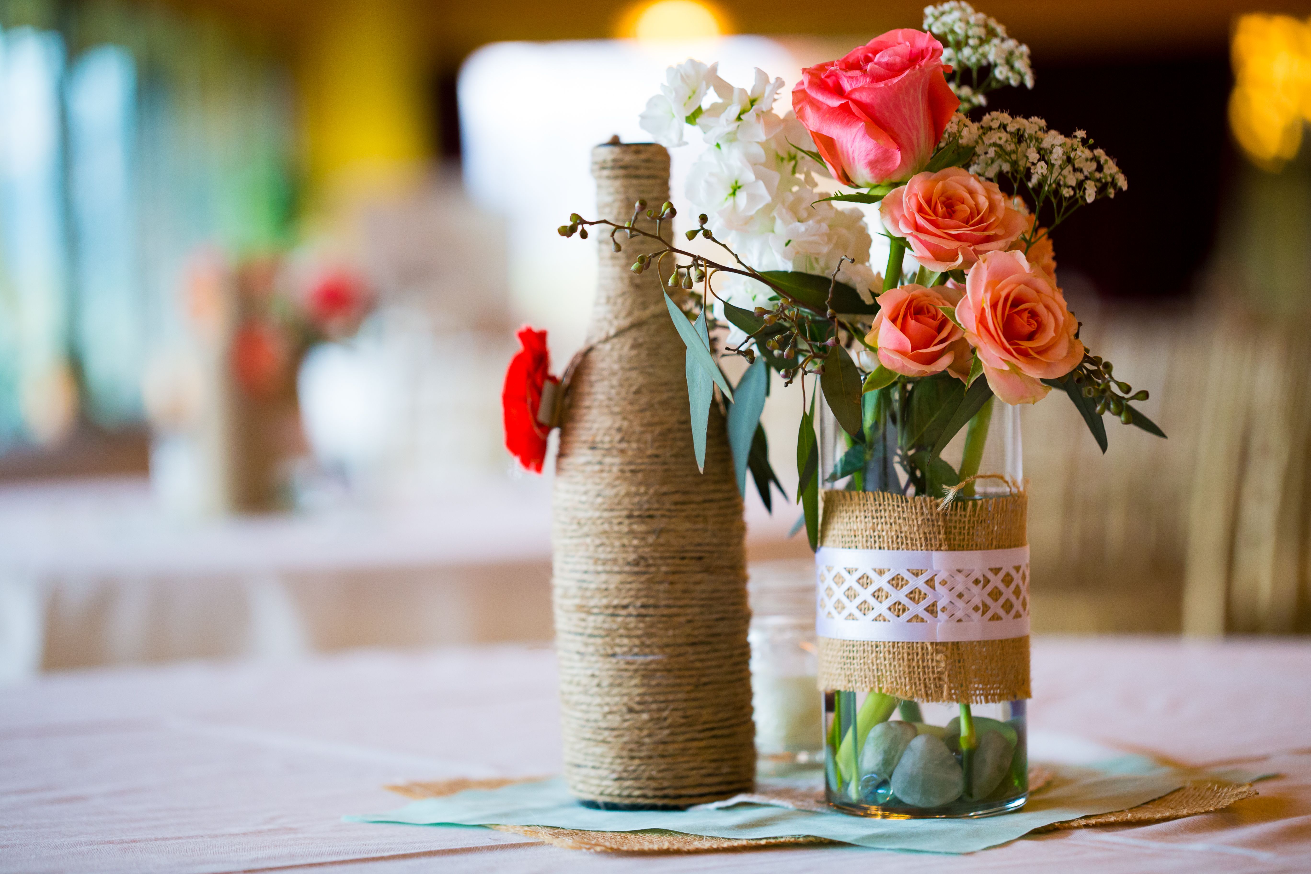 centerpieces diy flowers