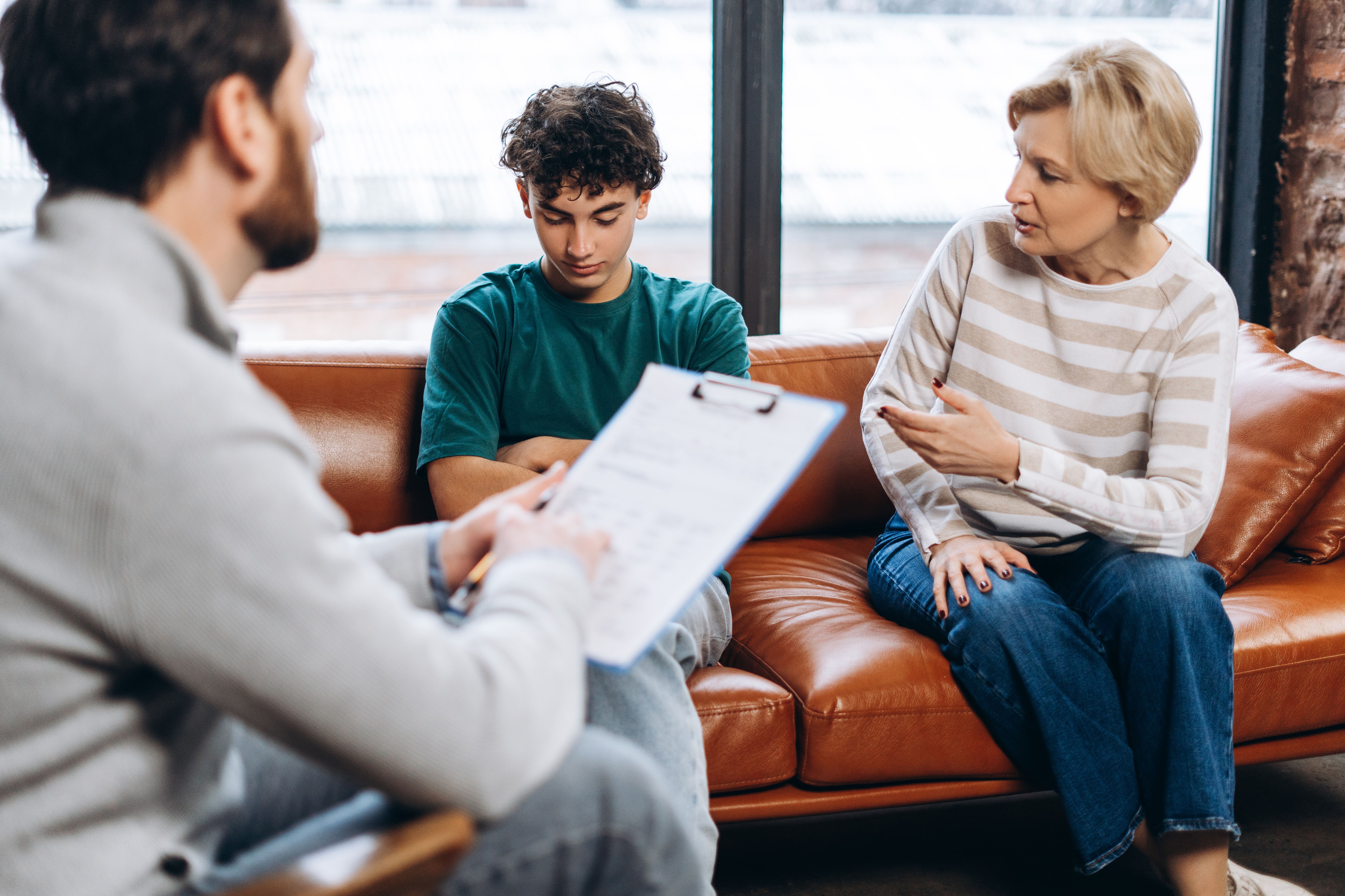 therapy session children