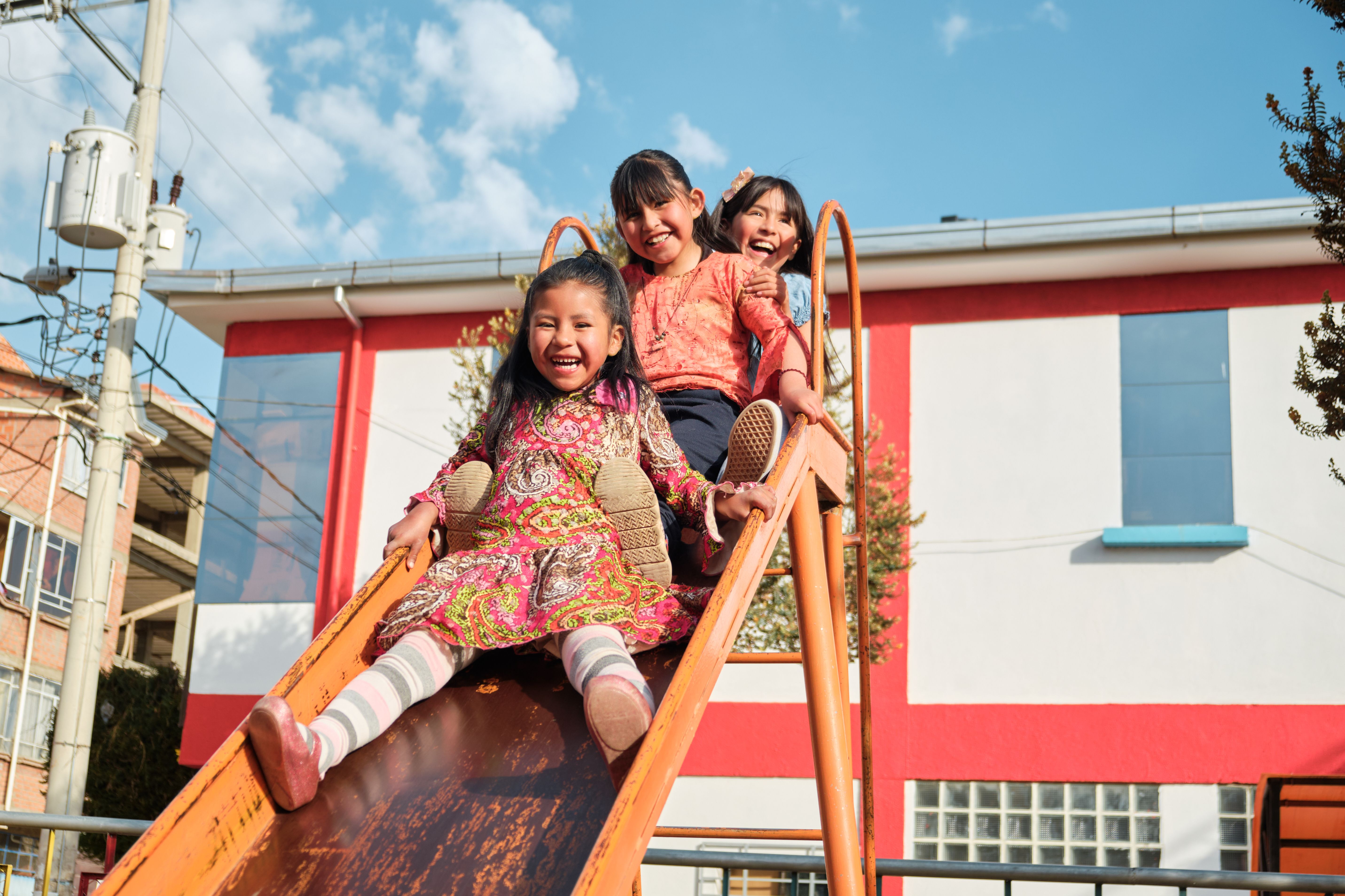 children playing