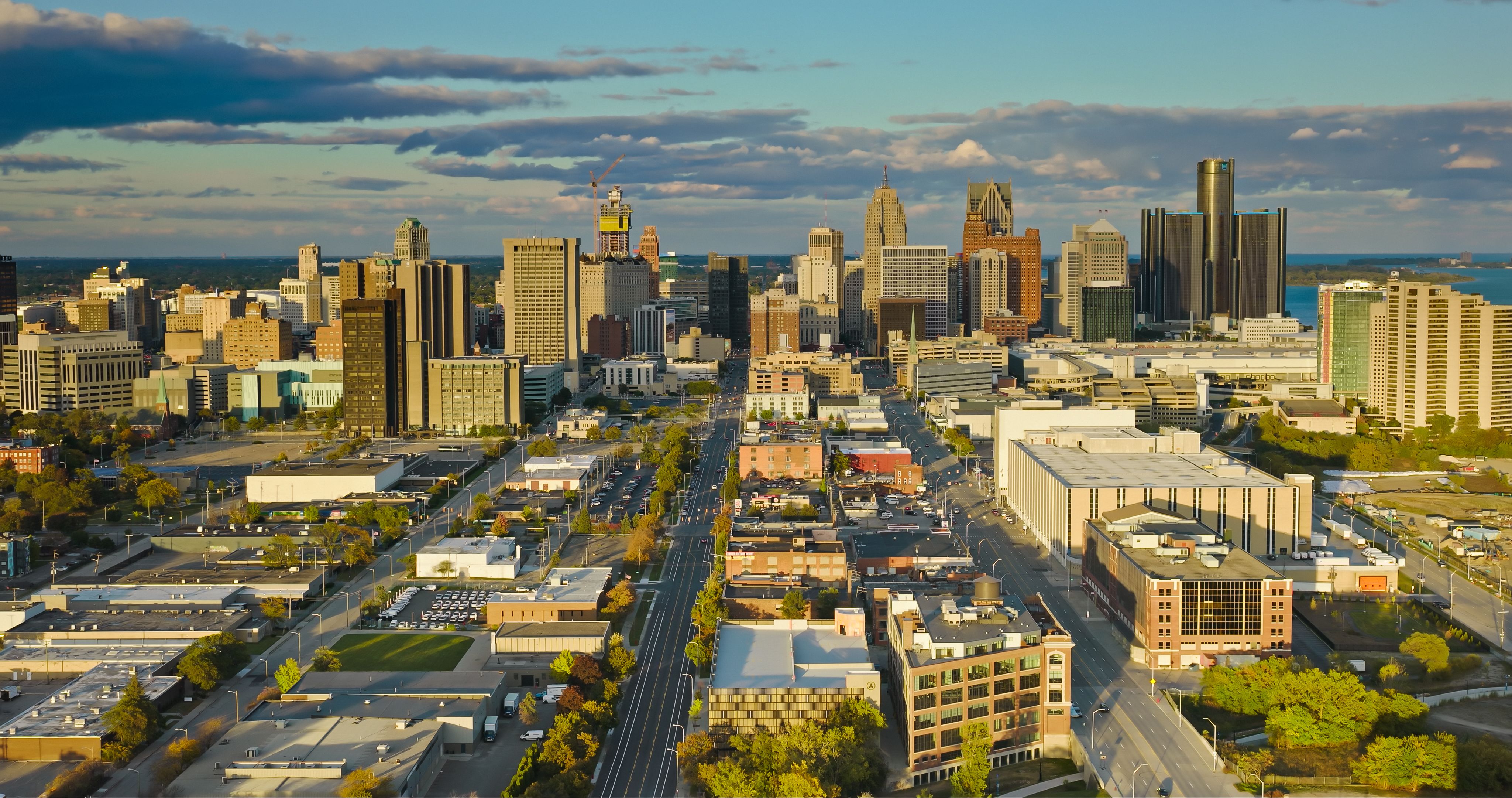 detroit skyline