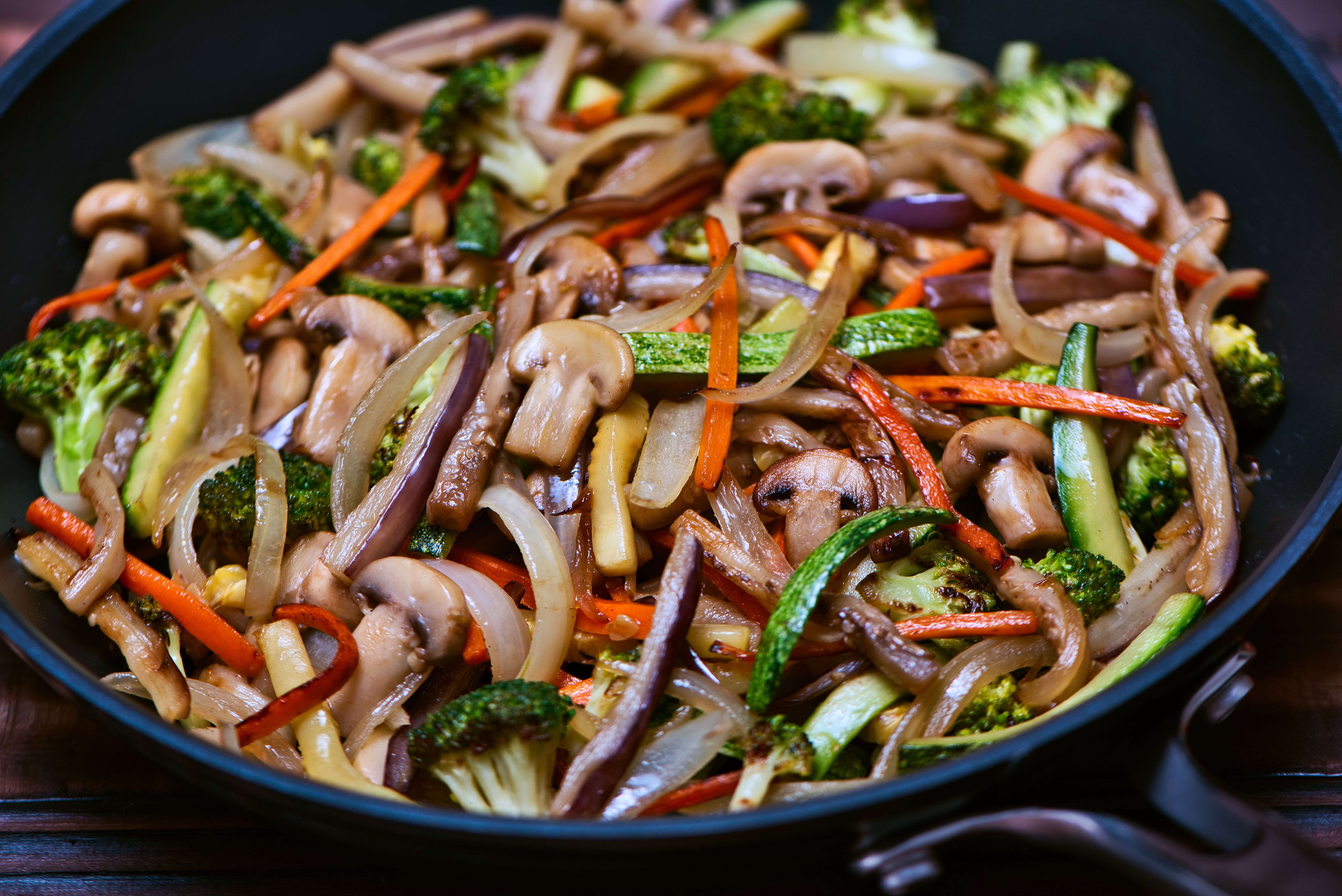saute vegetables