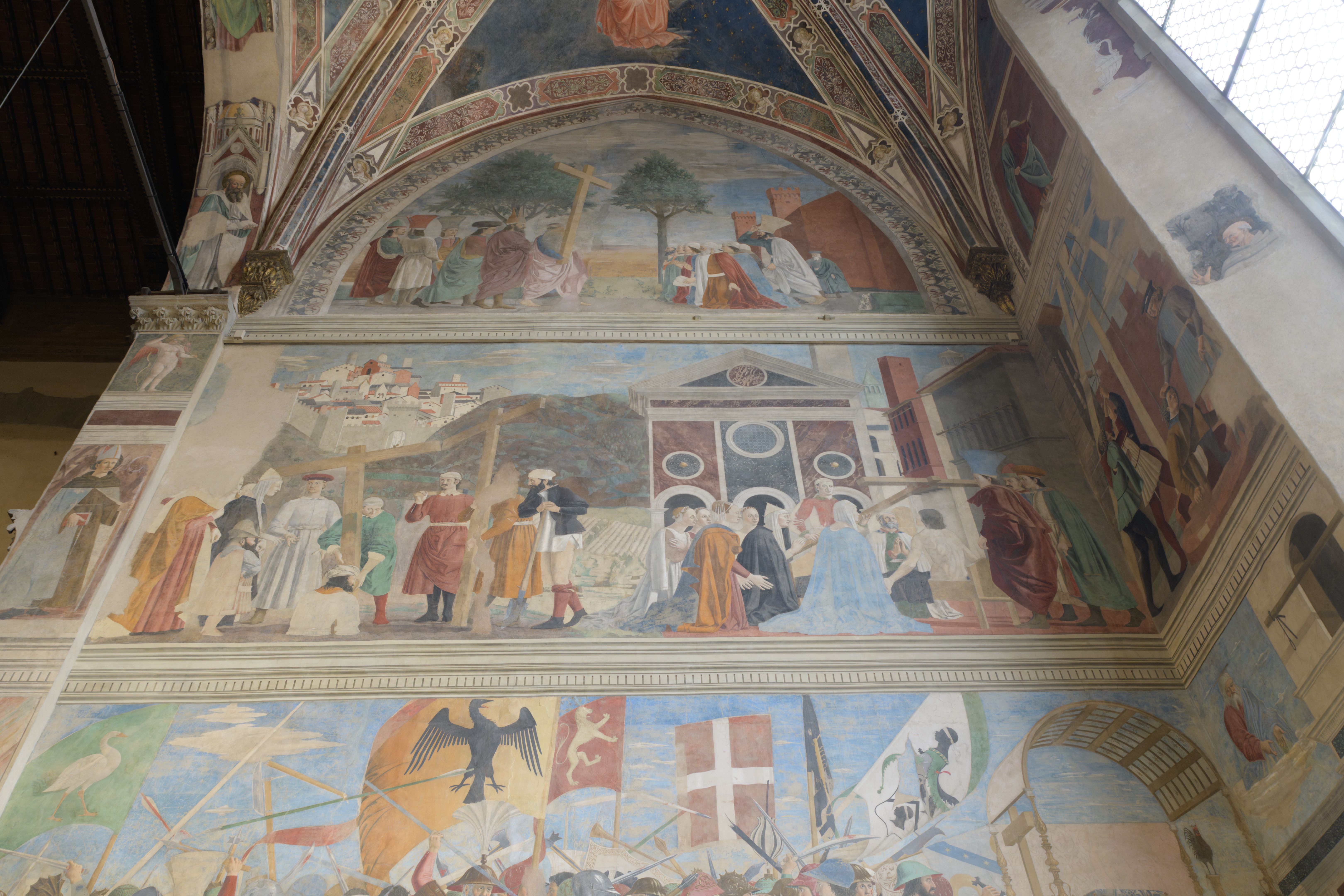 arezzo frescoes