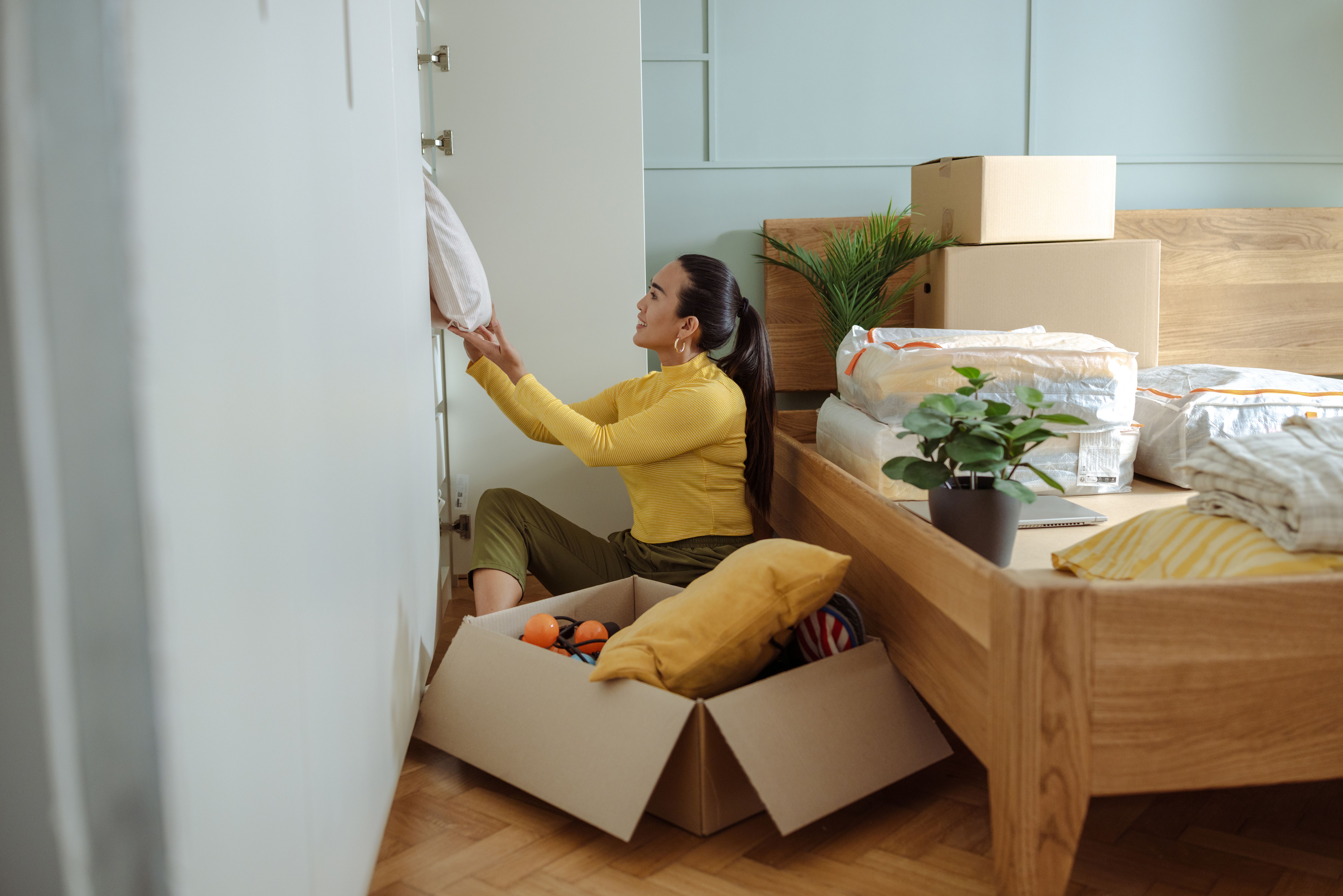 decluttering home